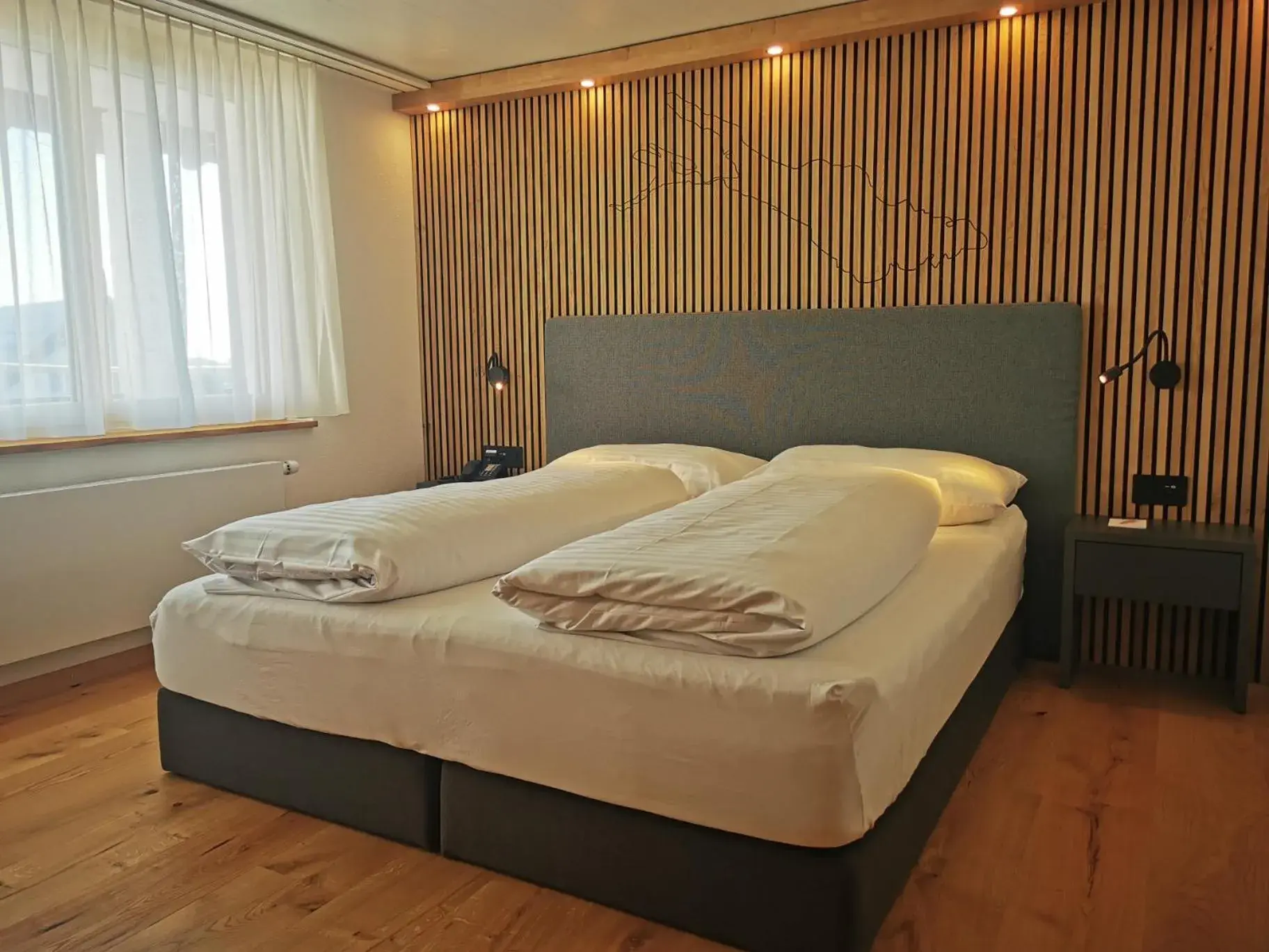 Bed in Seemöwe Swiss Quality Hotel Bed in Seemöwe Swiss Quality Hotel