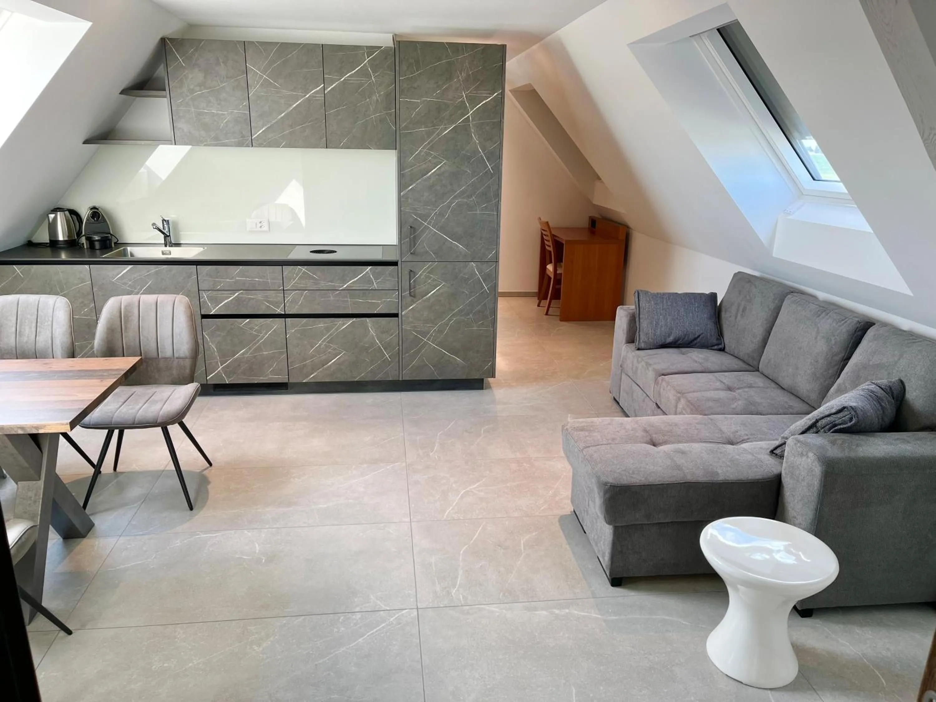 Kitchen or kitchenette in Seemöwe Swiss Quality Hotel