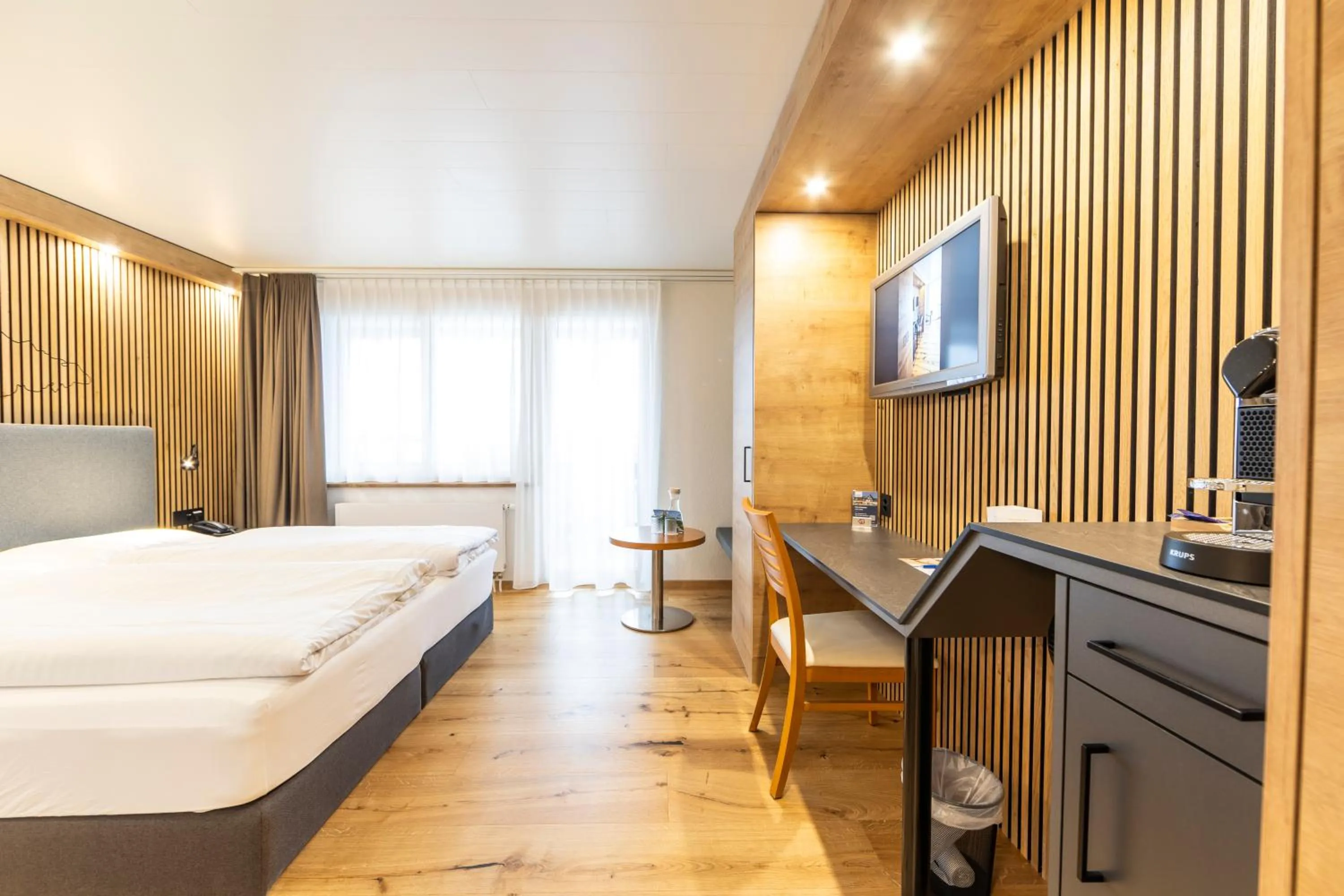 Bed in Seemöwe Wellnesshotel Swiss Quality