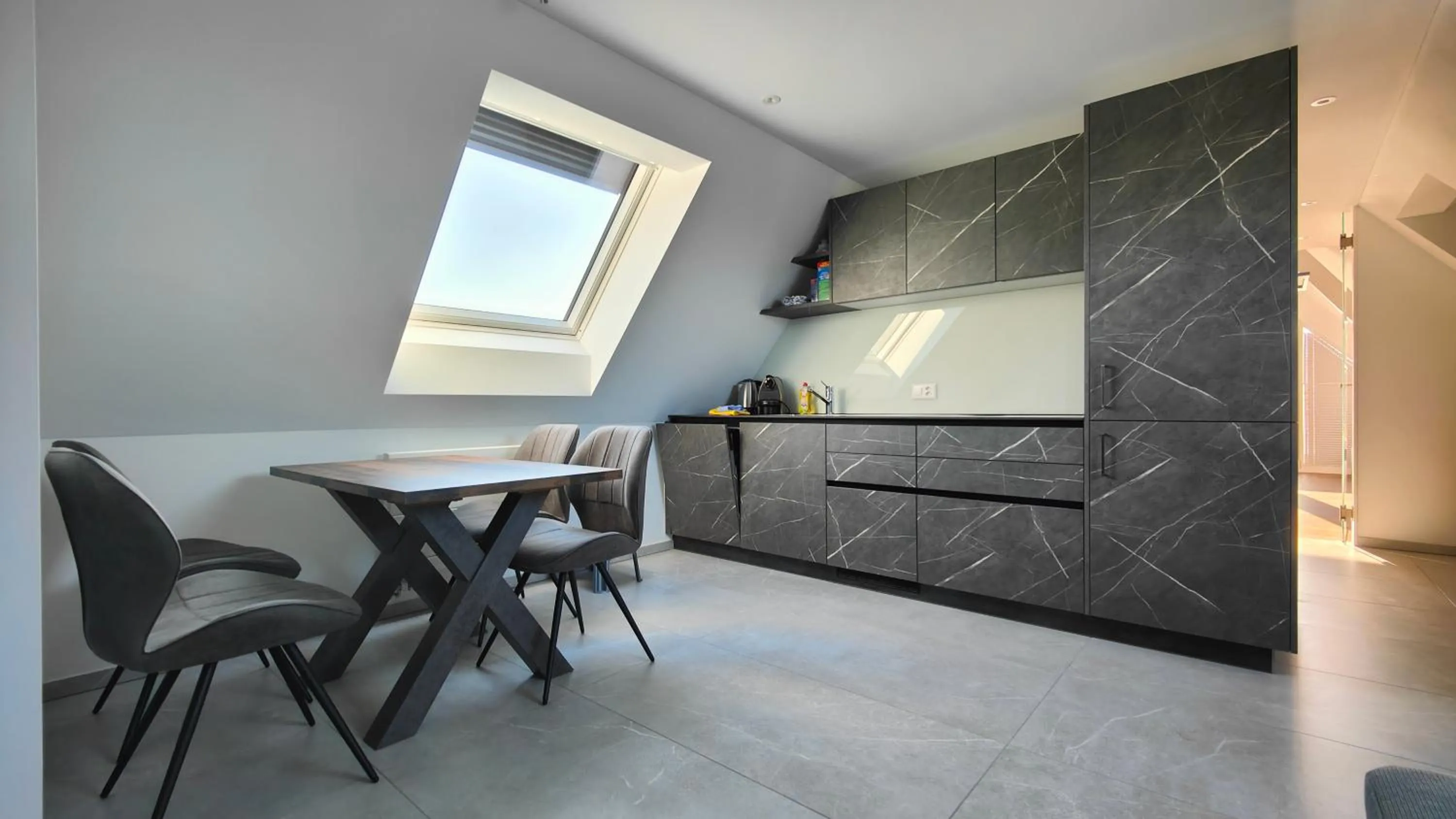 kitchen in Seemöwe Swiss Quality Hotel