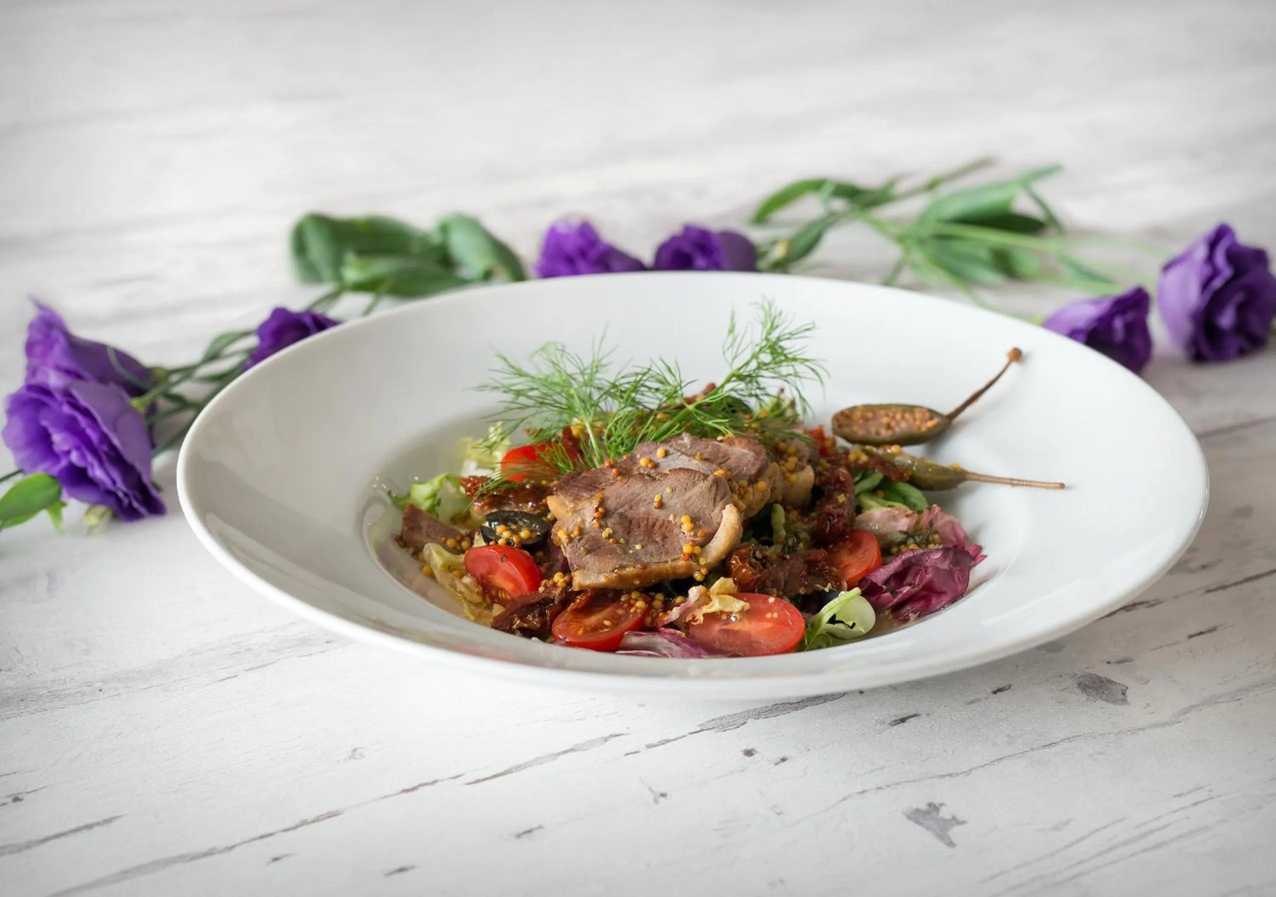 Food close-up in Hotel Capitol