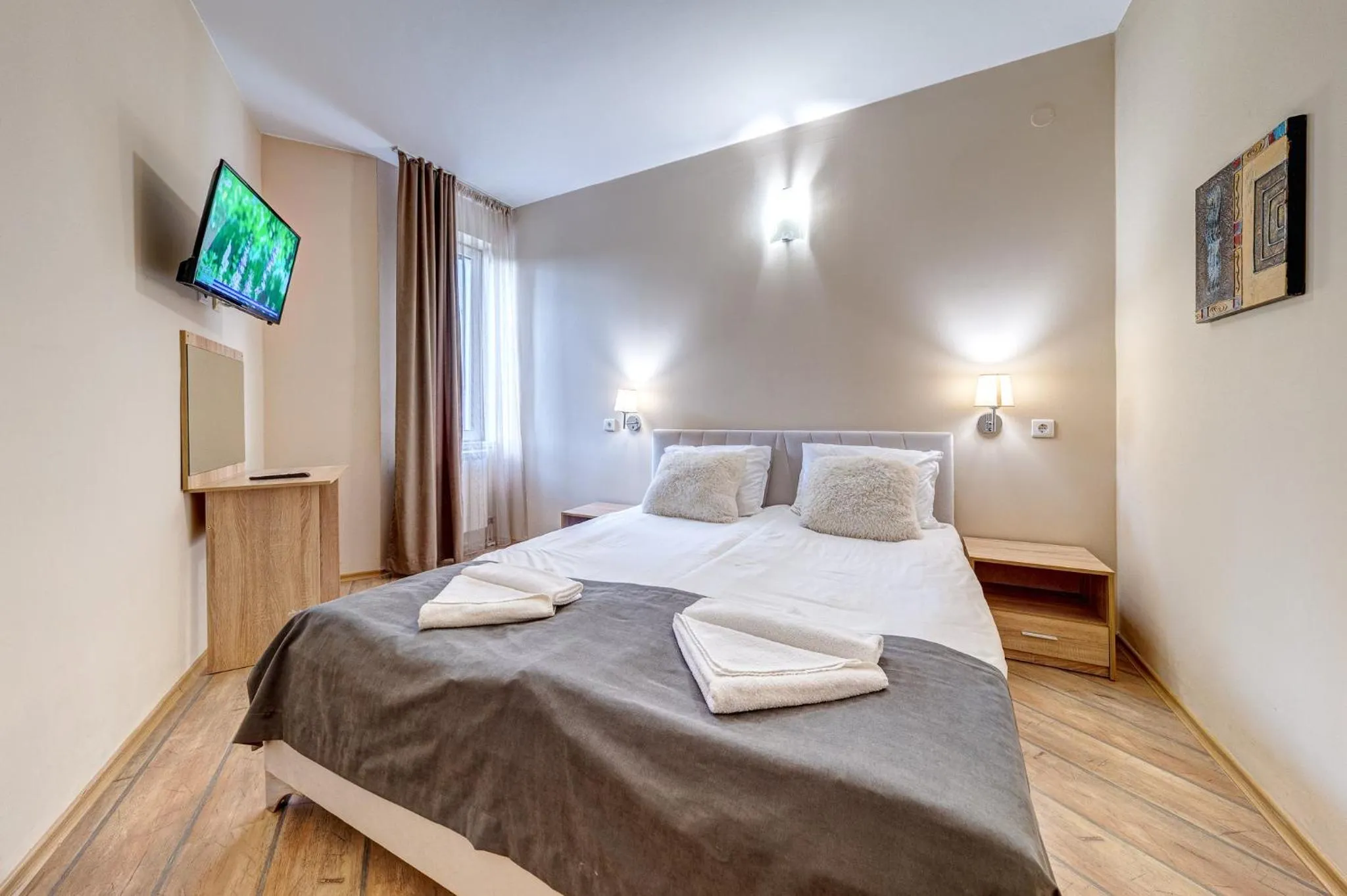 Bed in The Stream Resort Pamporovo