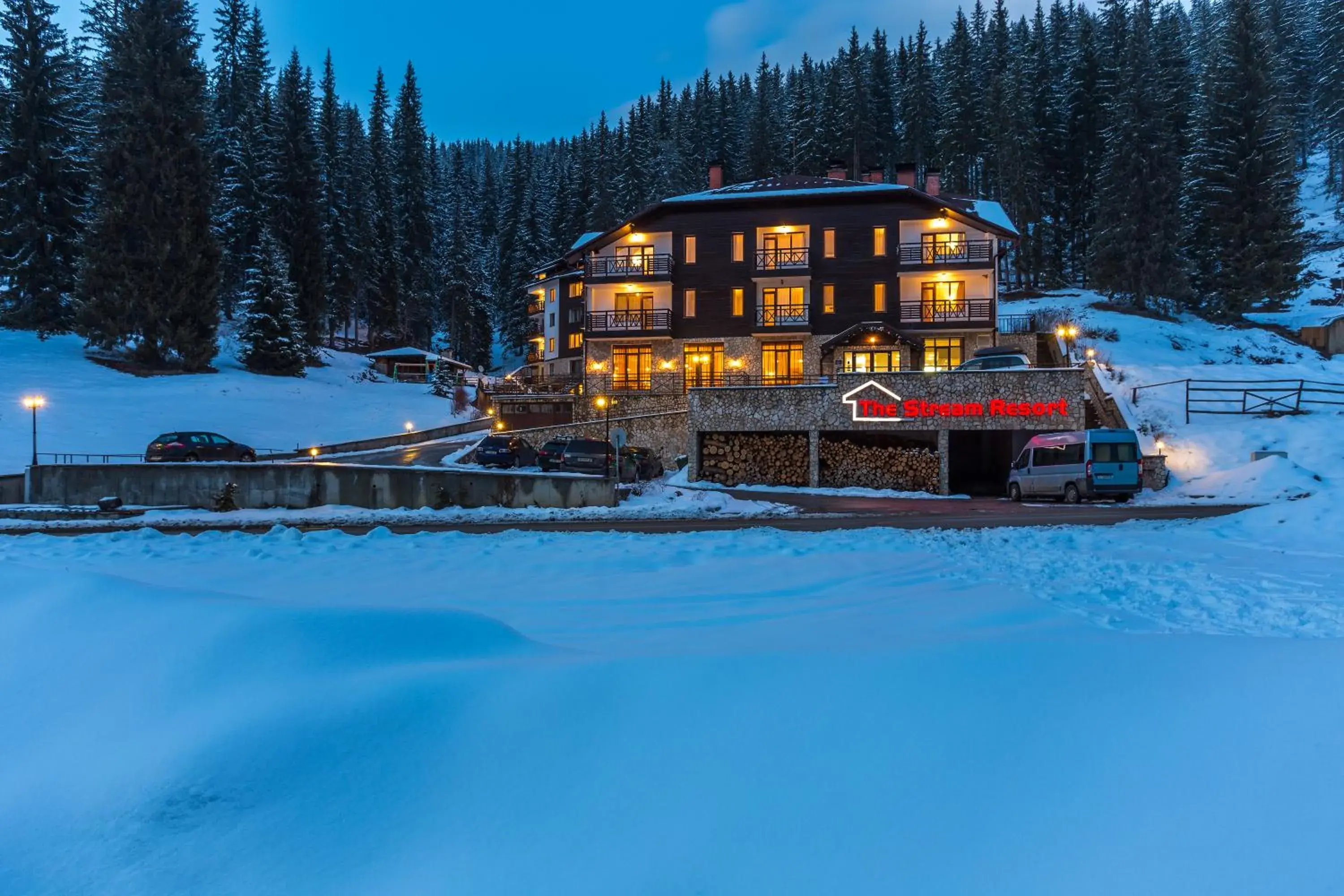 Facade/entrance in The Stream Resort Pamporovo Facade/entrance in The Stream Resort Pamporovo