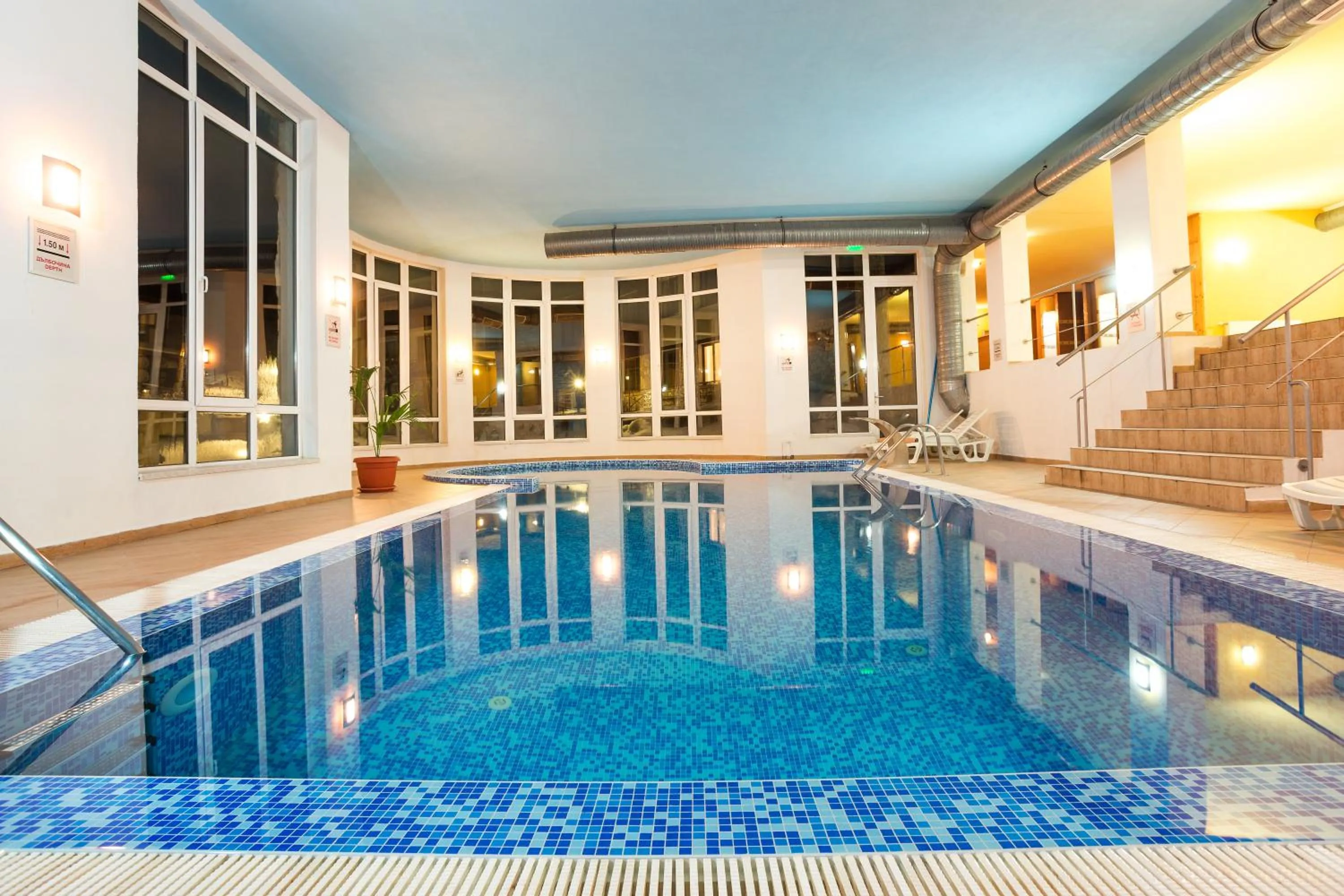 Seating area in The Stream Resort Pamporovo