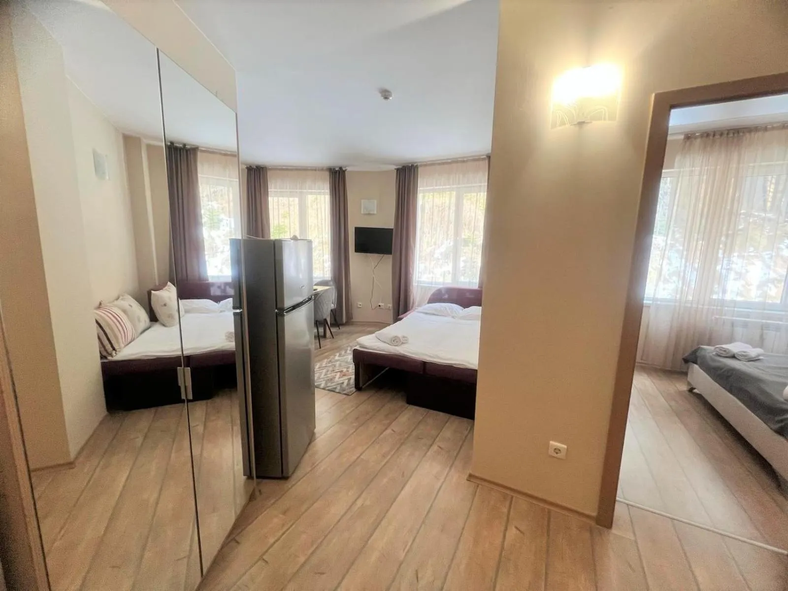 Bed in The Stream Resort Pamporovo