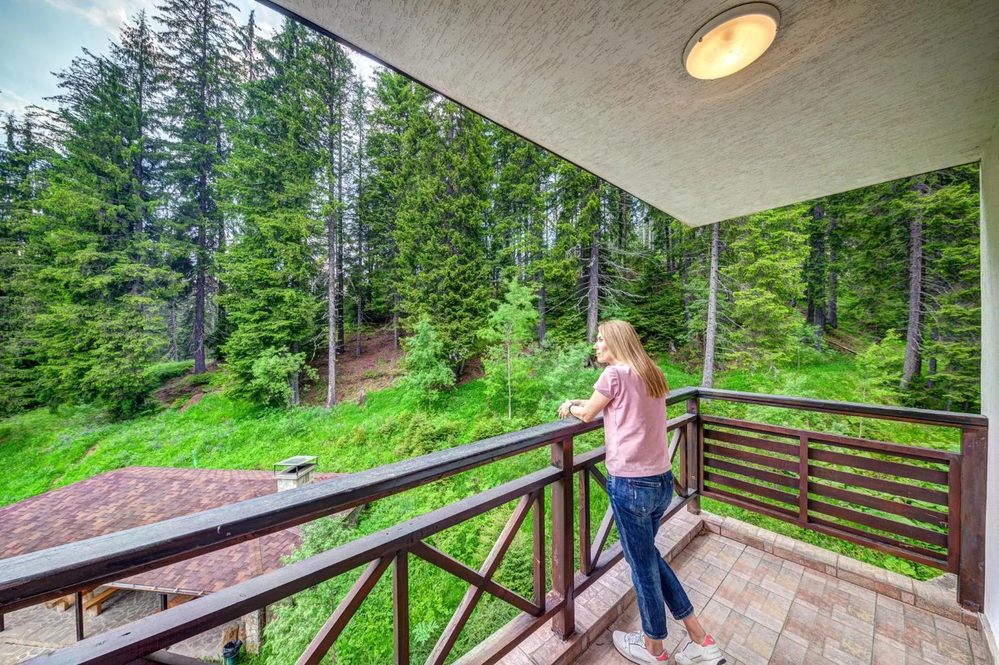 Balcony/Terrace in The Stream Resort Pamporovo