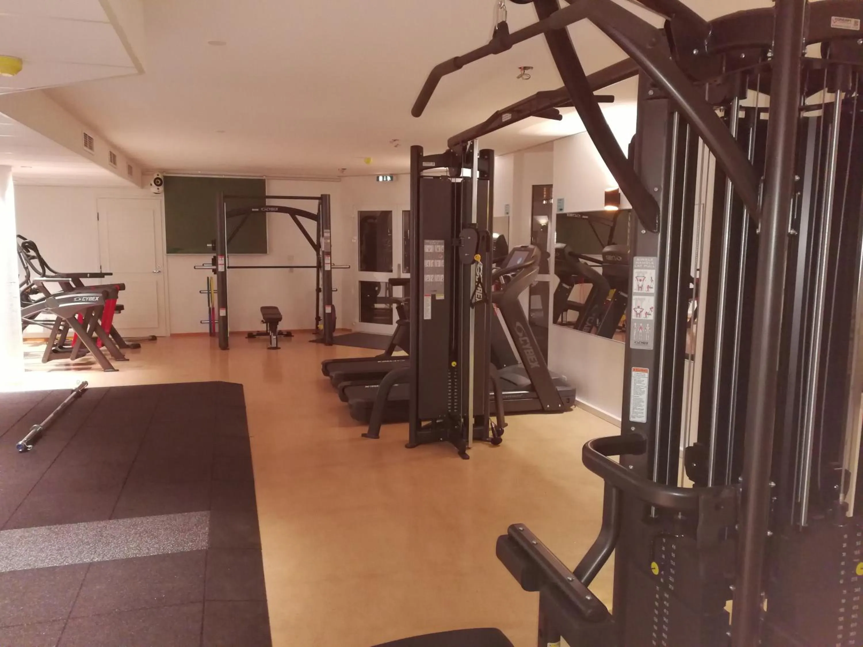Fitness centre/facilities in Hotel Cikada