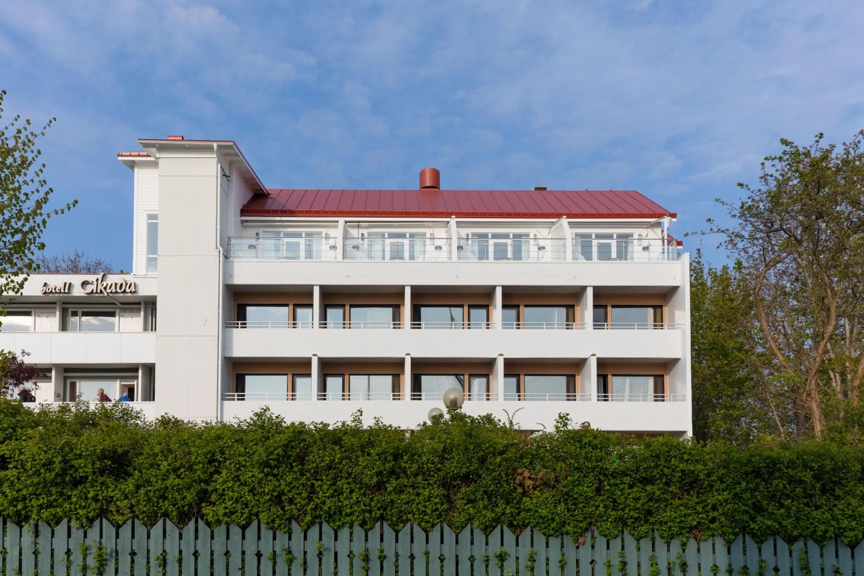 Property building in Hotel Cikada