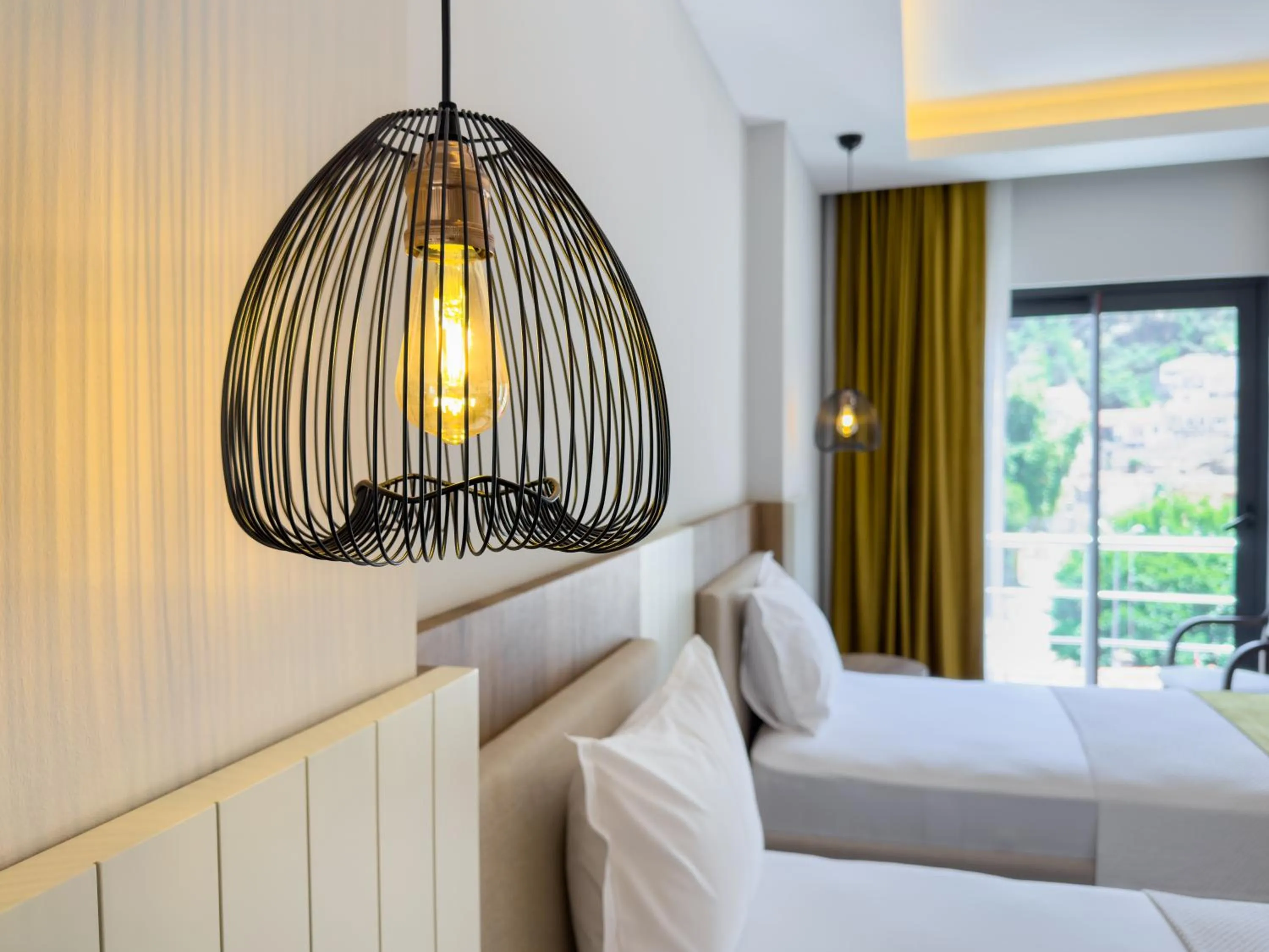 Bed in Dedeoğlu Port Hotel