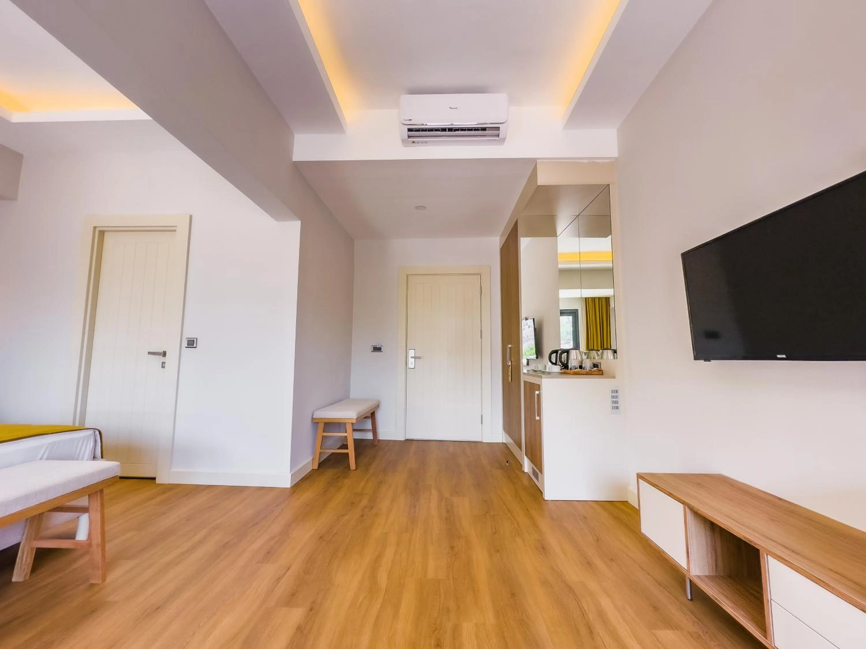 Bed in Dedeoğlu Port Hotel