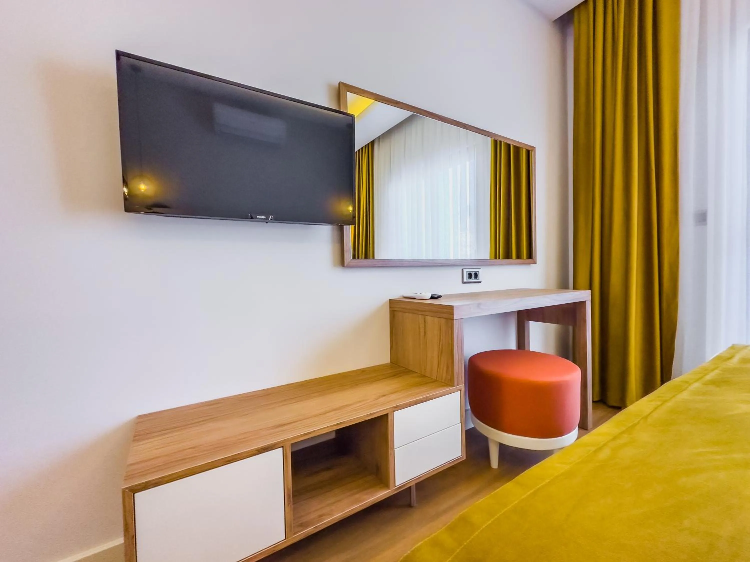 Bed in Dedeoğlu Port Hotel