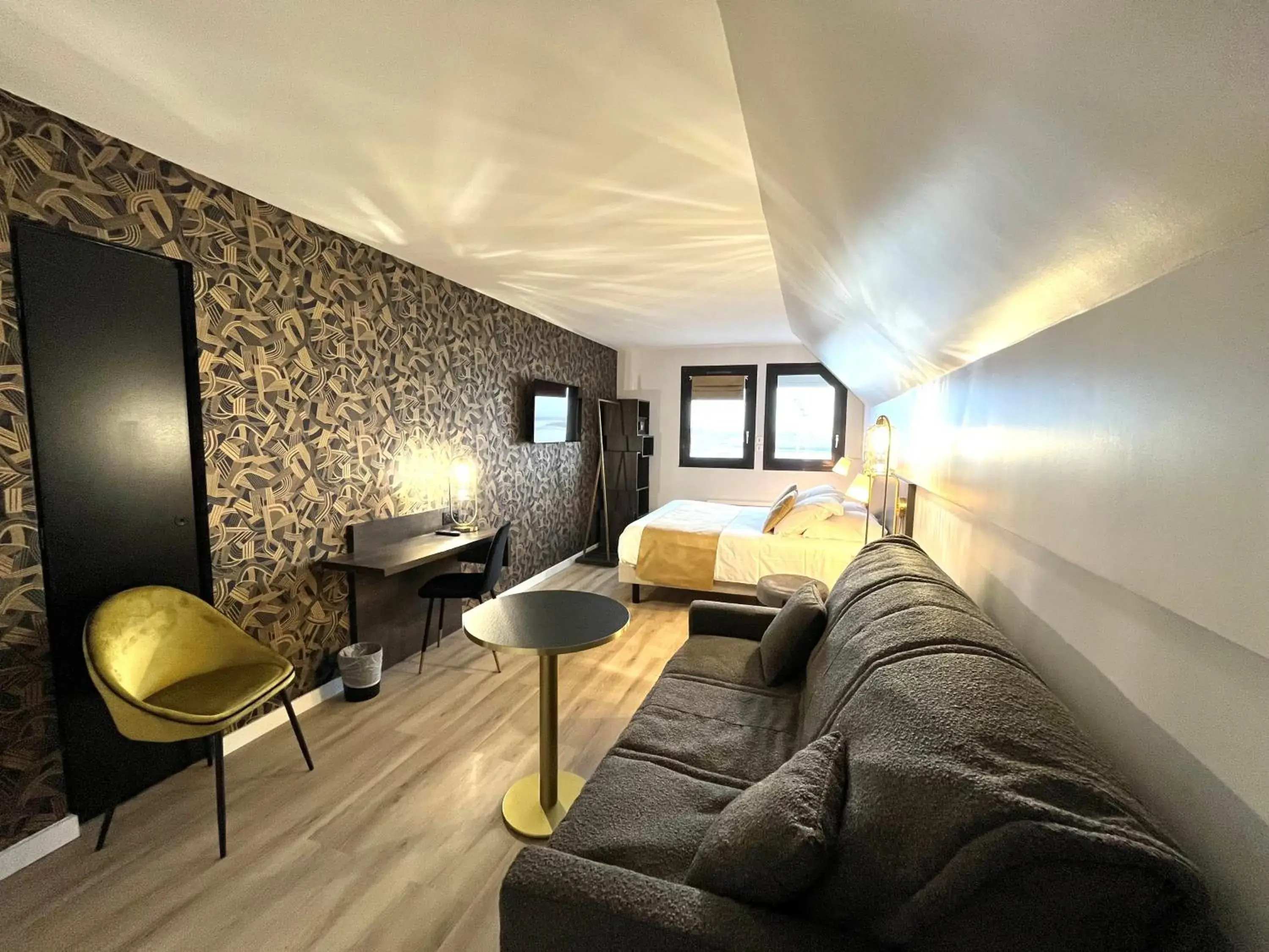 Superior Double Room with Bay View in Logis - Hôtel de la Baie de Somme Superior Double Room with Bay View in Logis - Hôtel de la Baie de Somme