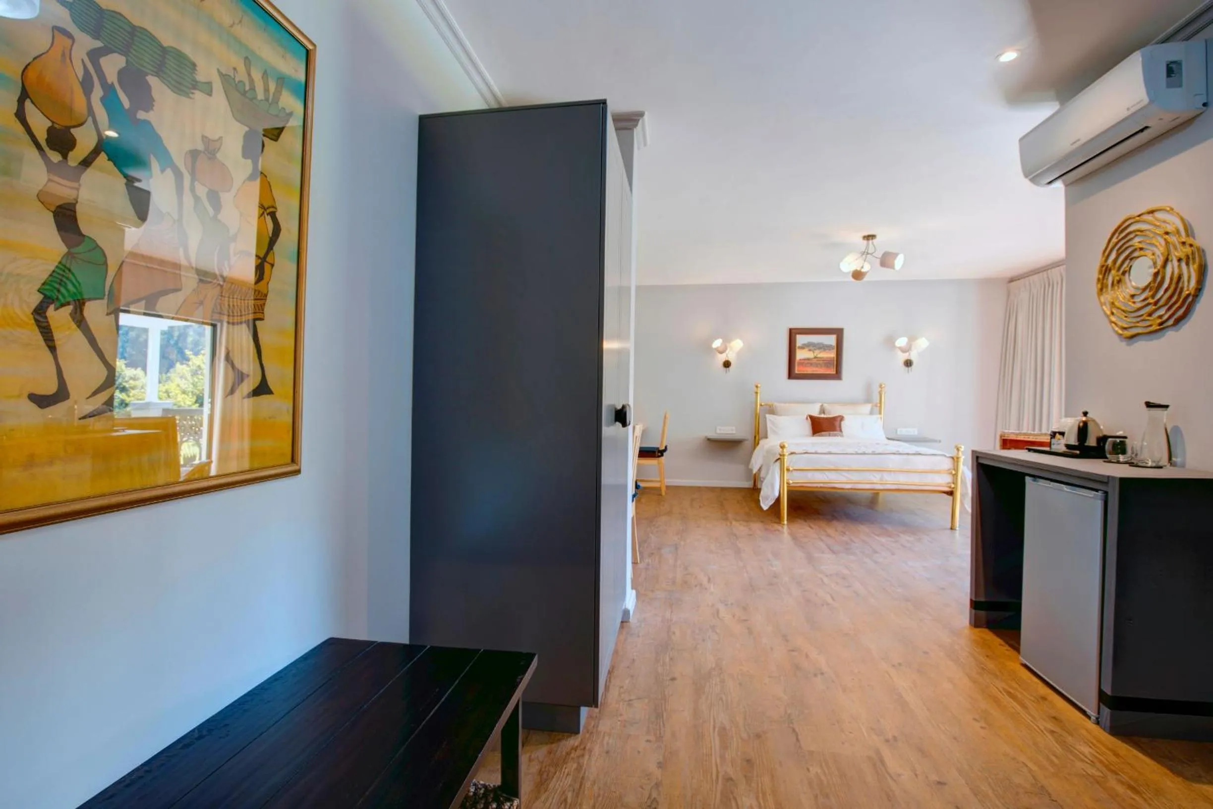 Coffee/tea facilities, Bed in Amour Guest House