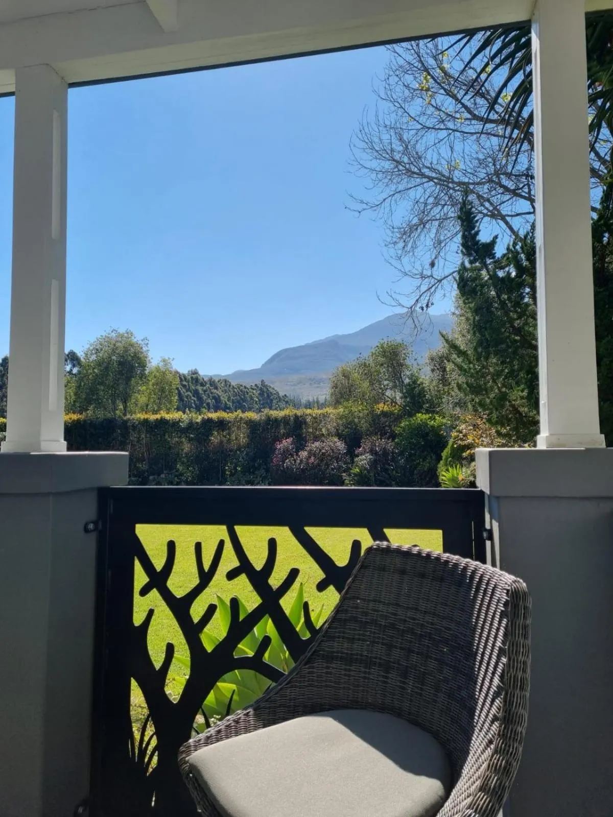 Garden view in Amour Guest House