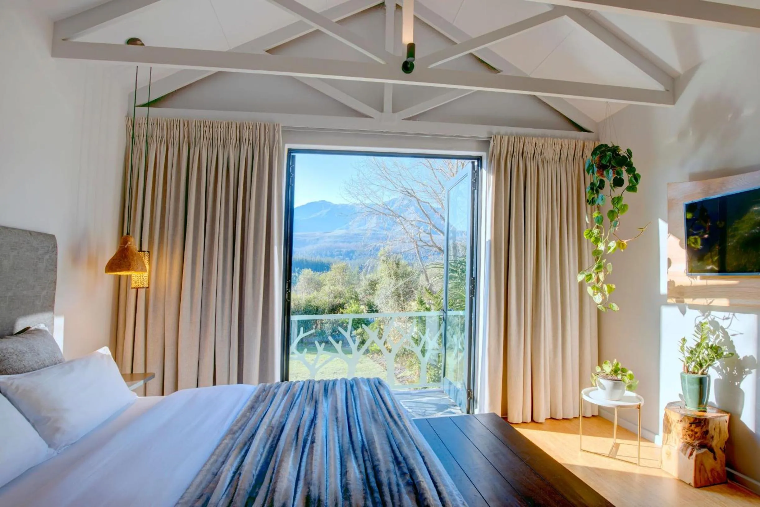 Balcony/Terrace, Bed in Amour Guest House