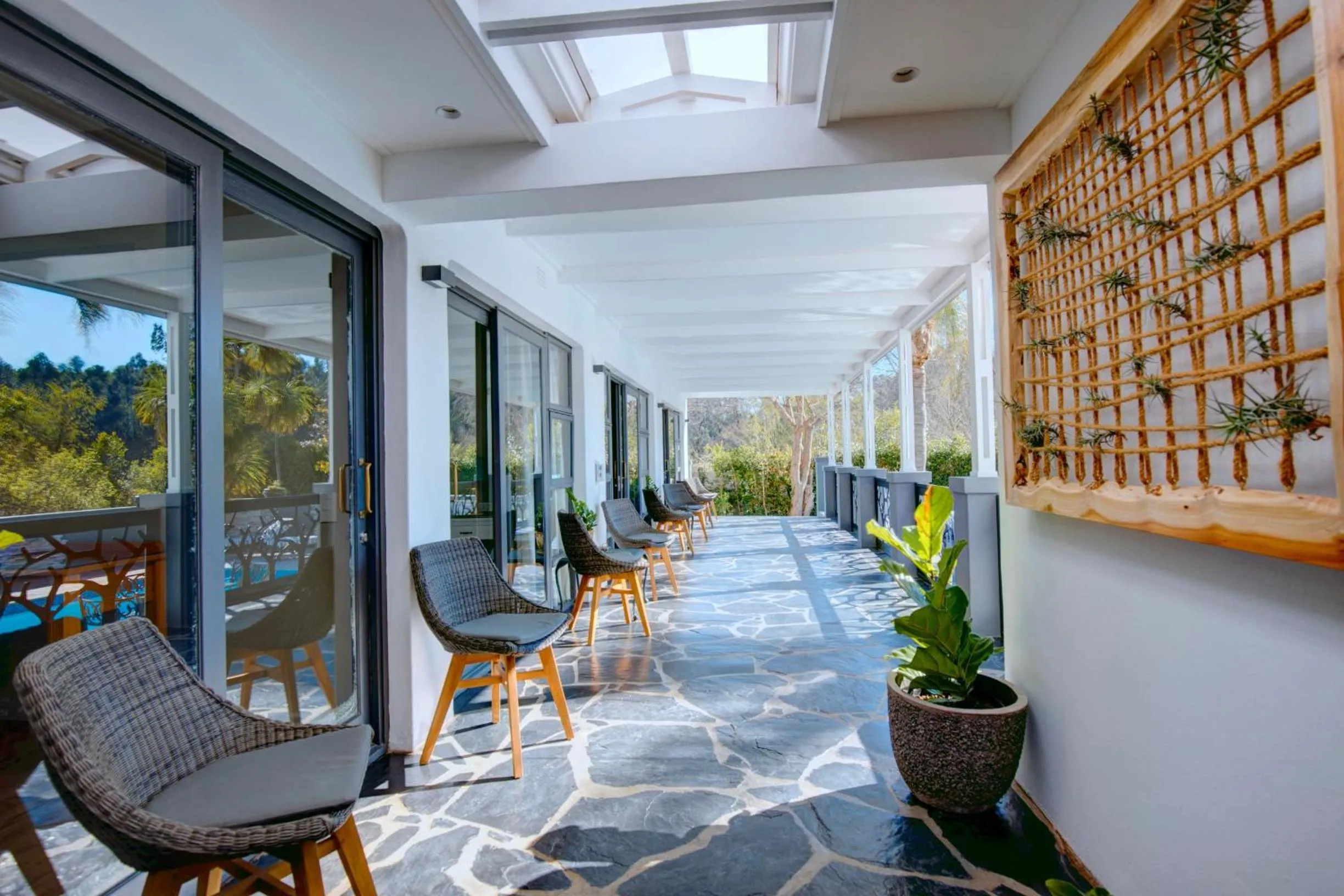 Patio in Amour Guest House