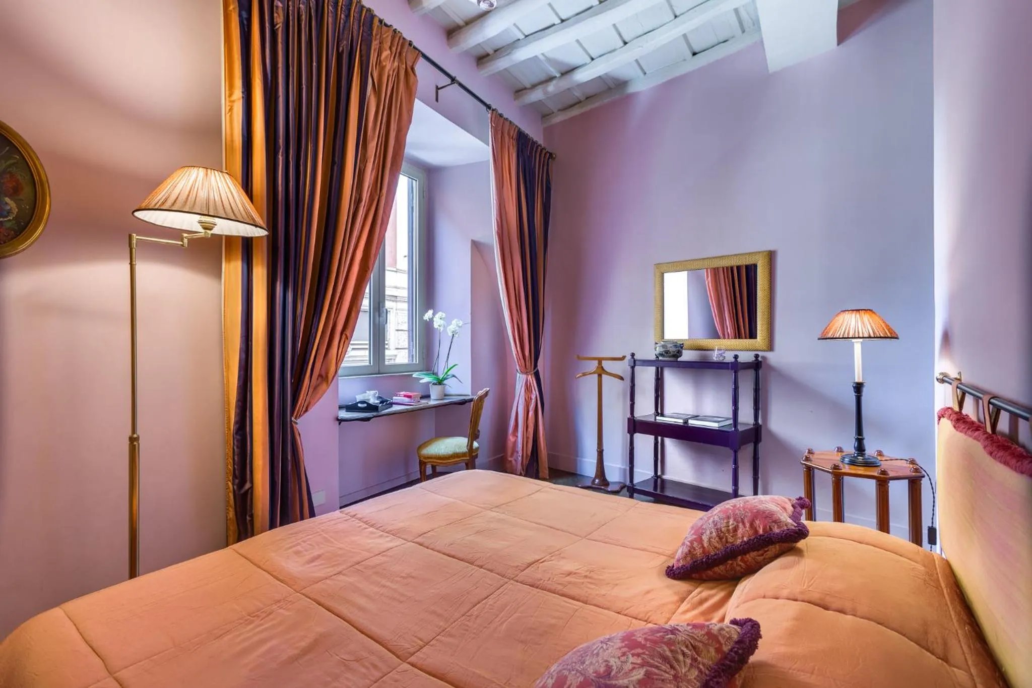 Bed in Casa Heberart Guest House Capo le Case