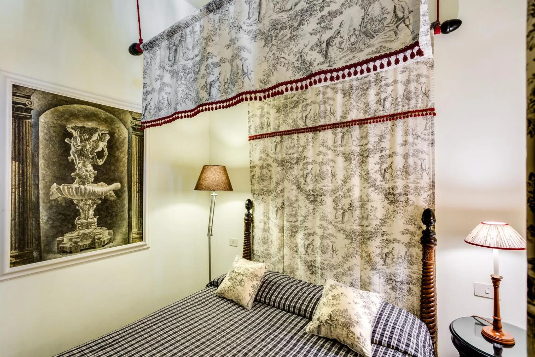 Bed in Casa Heberart Guest House Capo le Case