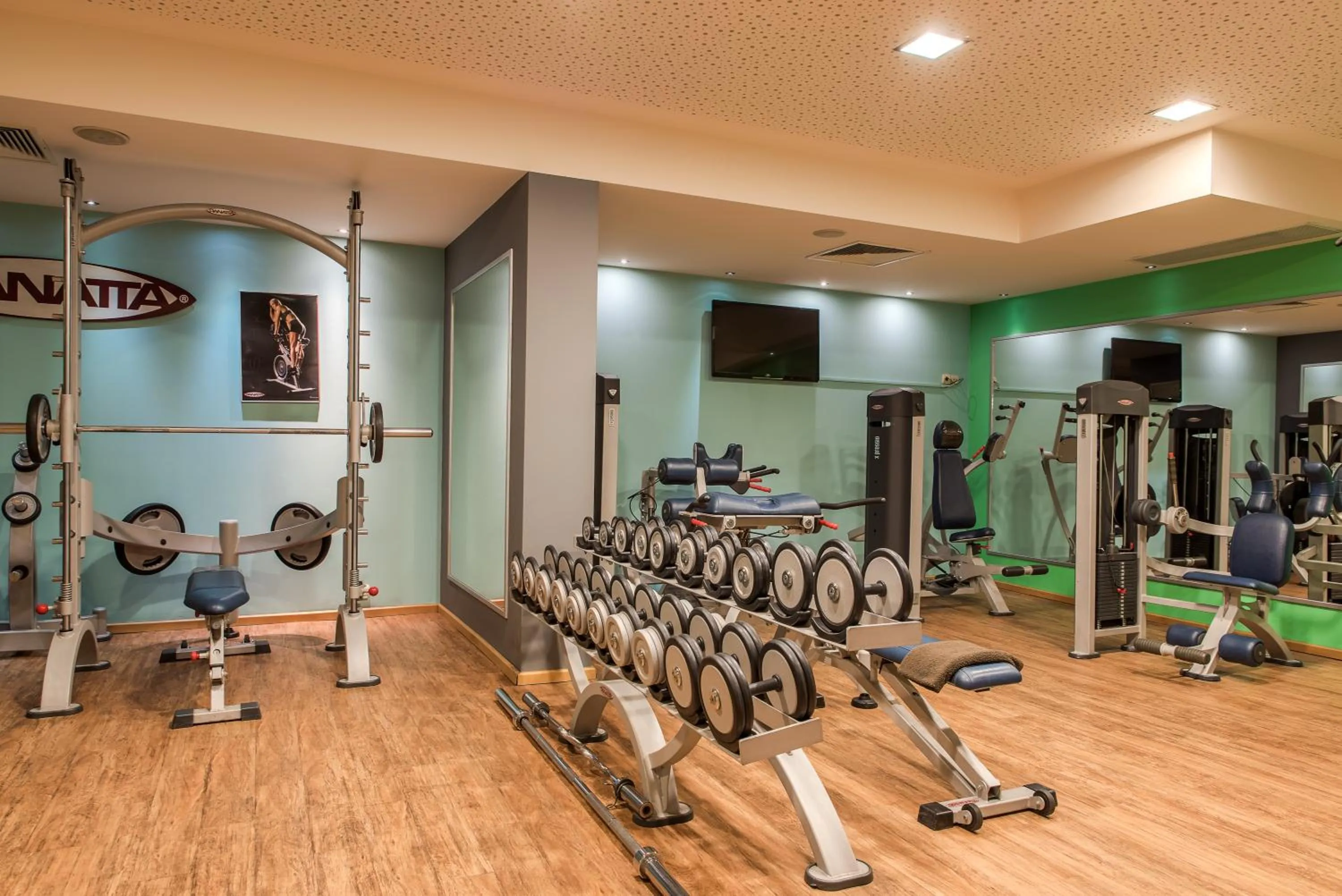 Fitness centre/facilities in Crystal Palace Boutique Hotel
