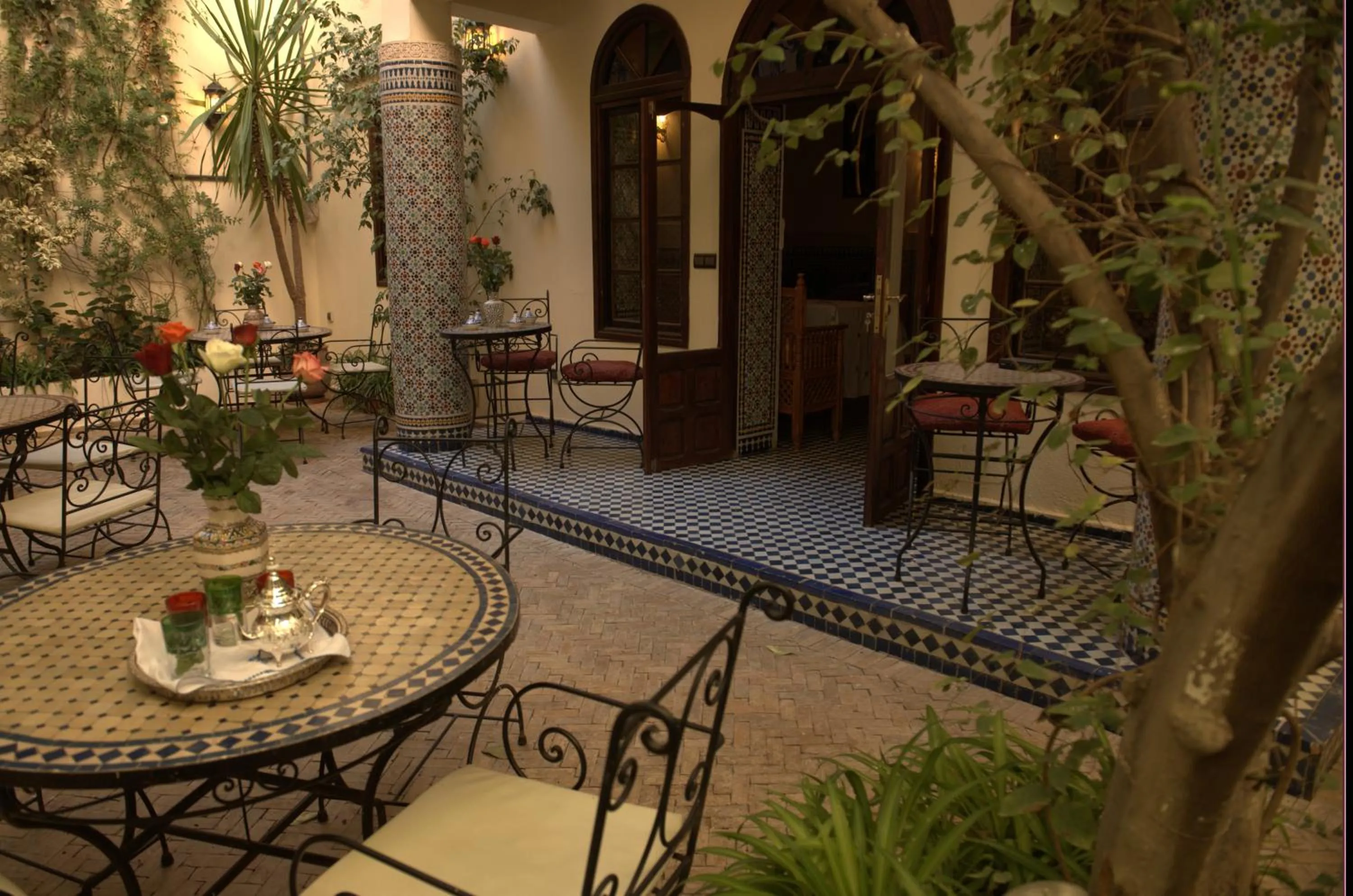 Patio in Riad Jardin Chrifa