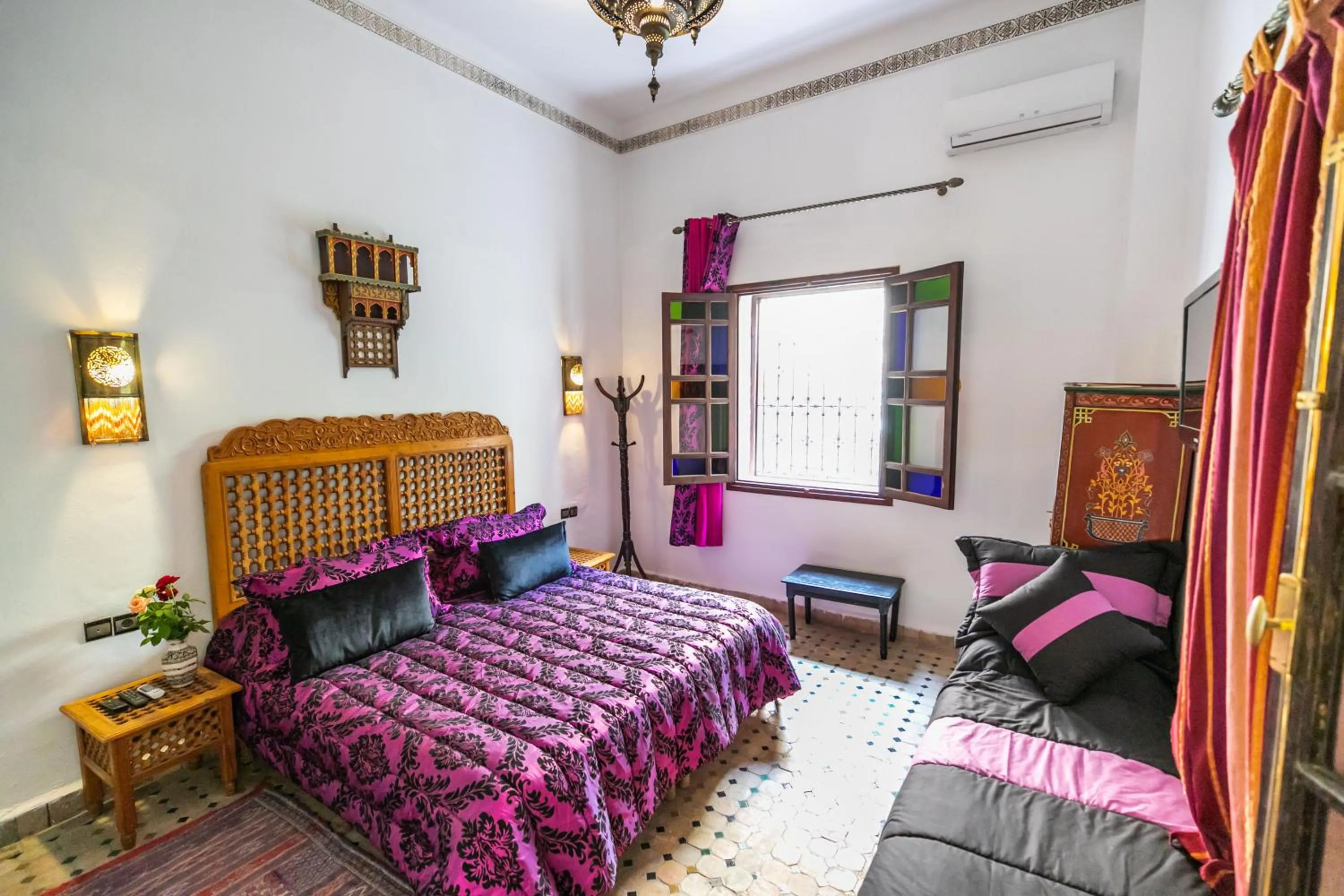 Garden, Bed in Riad Jardin Chrifa