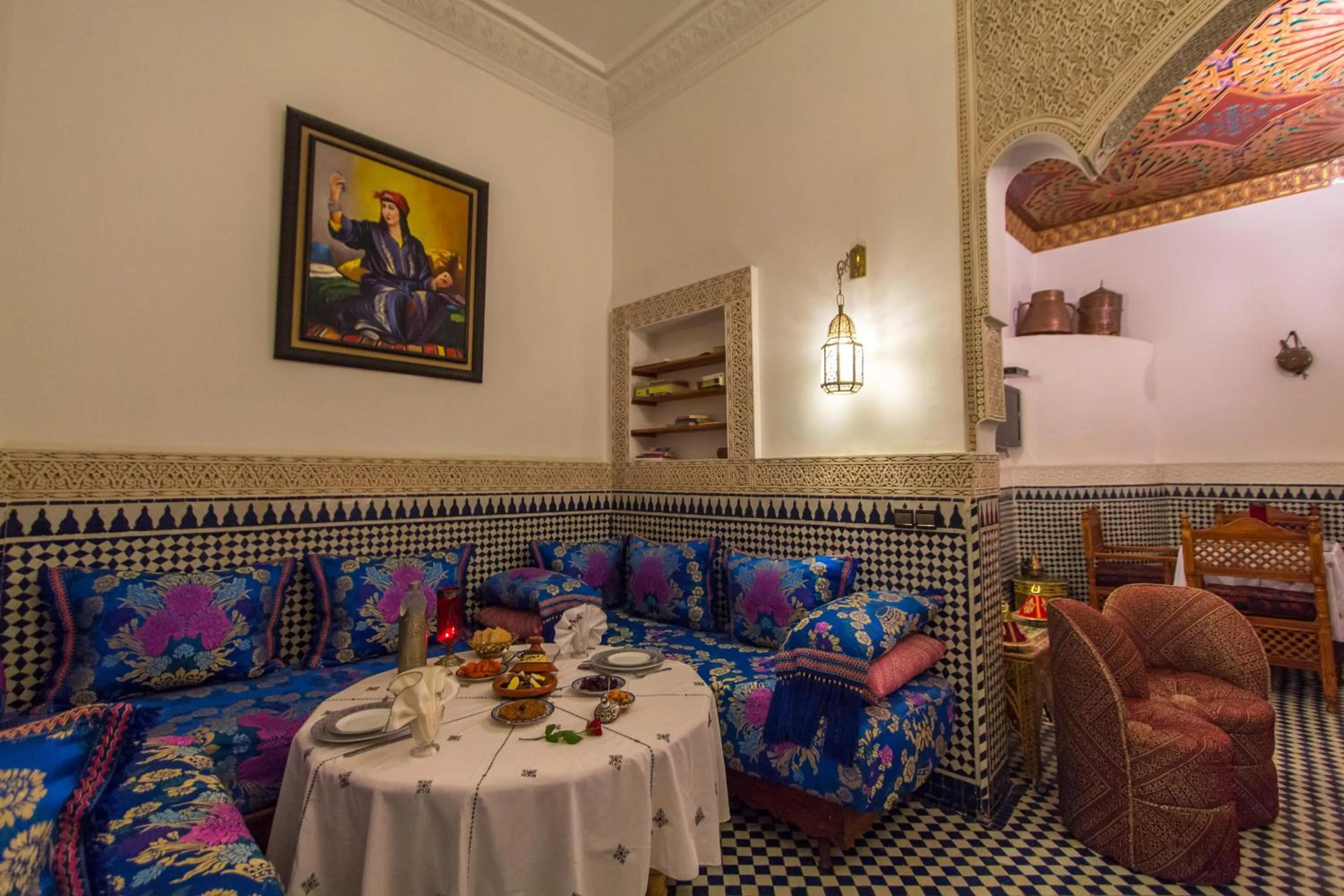 Patio in Riad Jardin Chrifa