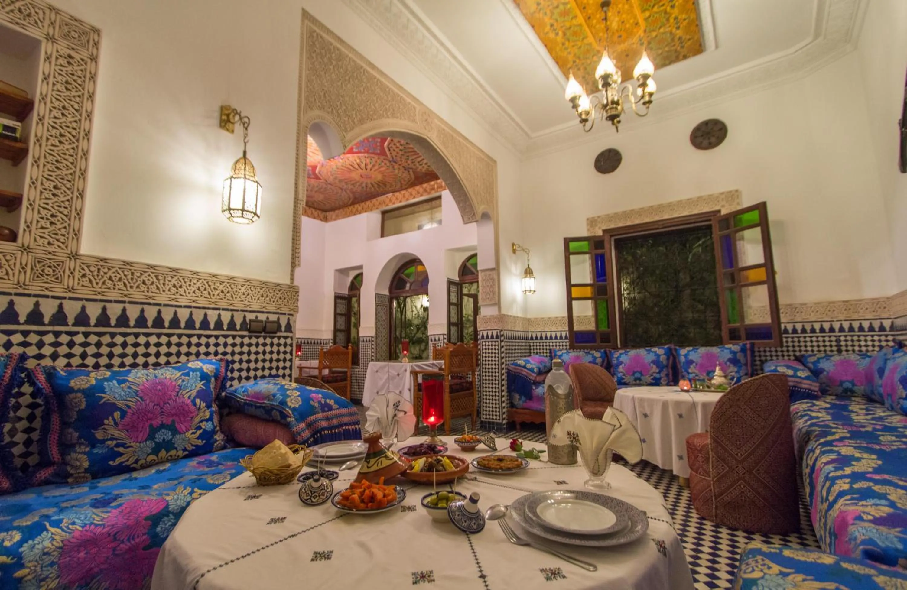 Patio in Riad Jardin Chrifa