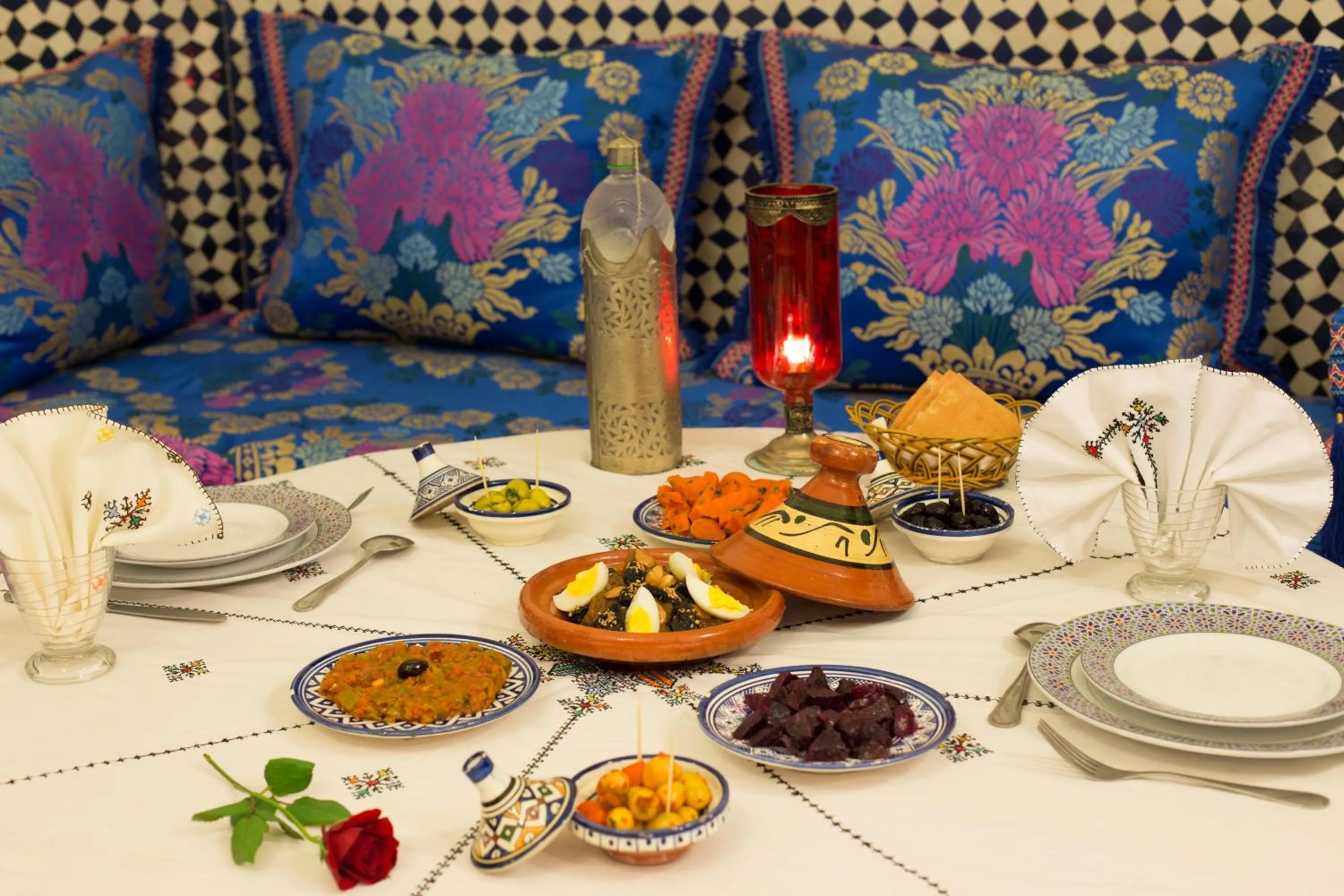 Lunch in Riad Jardin Chrifa