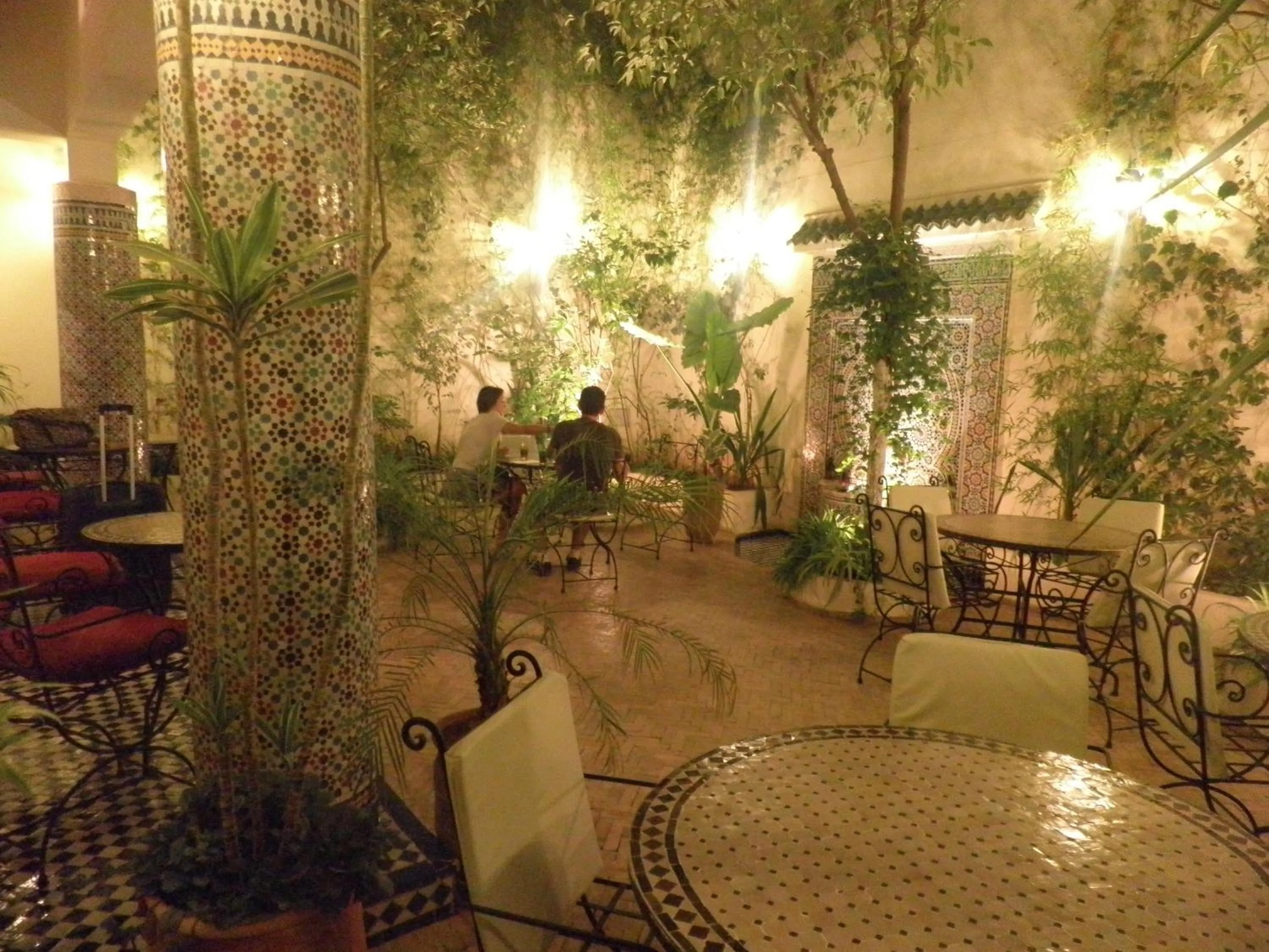 Patio in Riad Jardin Chrifa