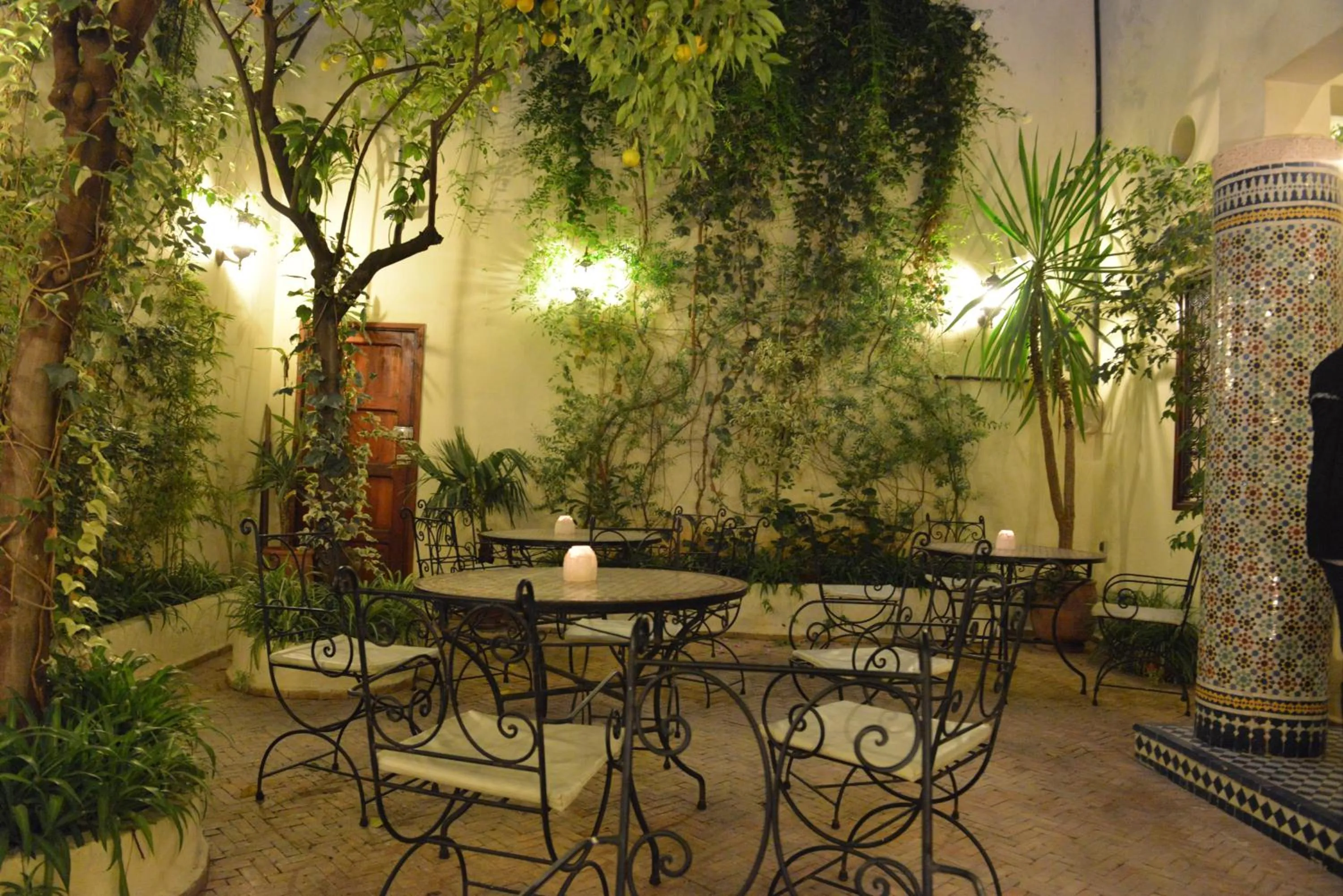 Patio in Riad Jardin Chrifa