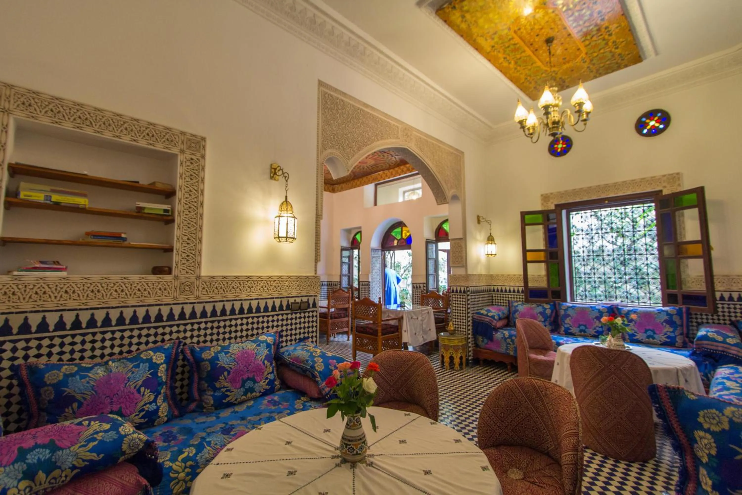 Patio in Riad Jardin Chrifa