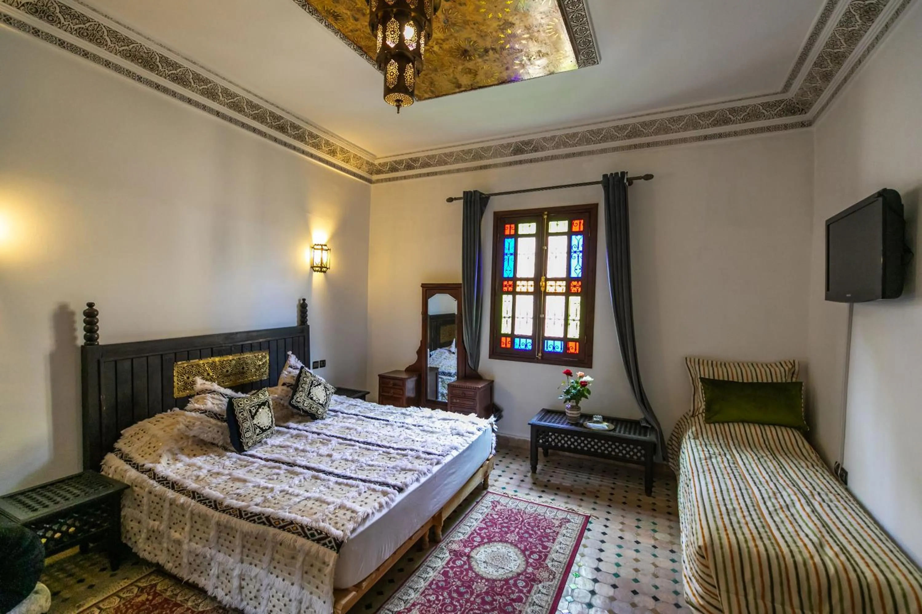 Garden, Bed in Riad Jardin Chrifa