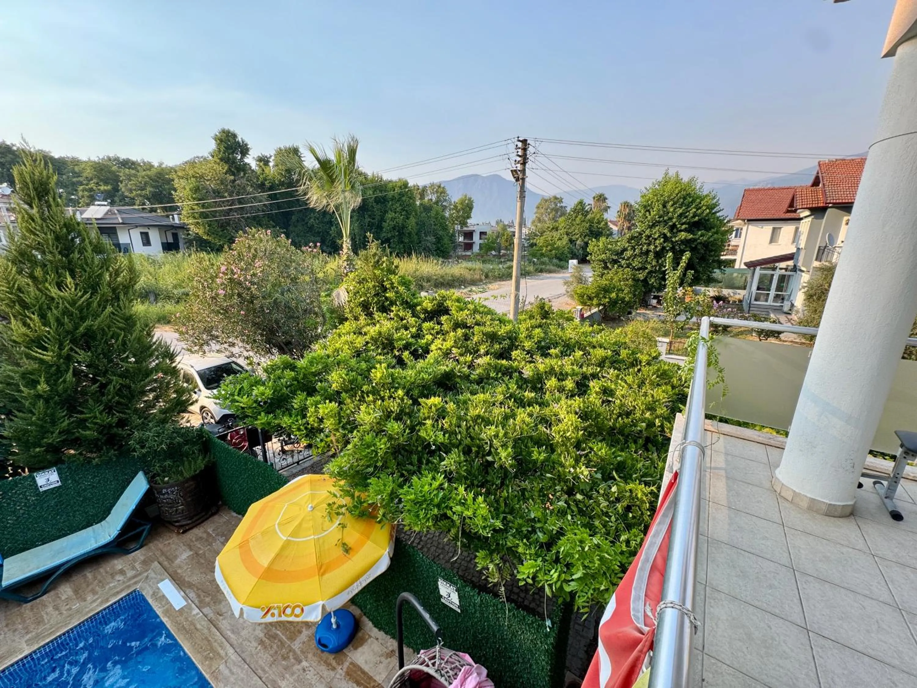 Balcony/Terrace in Villa Balım