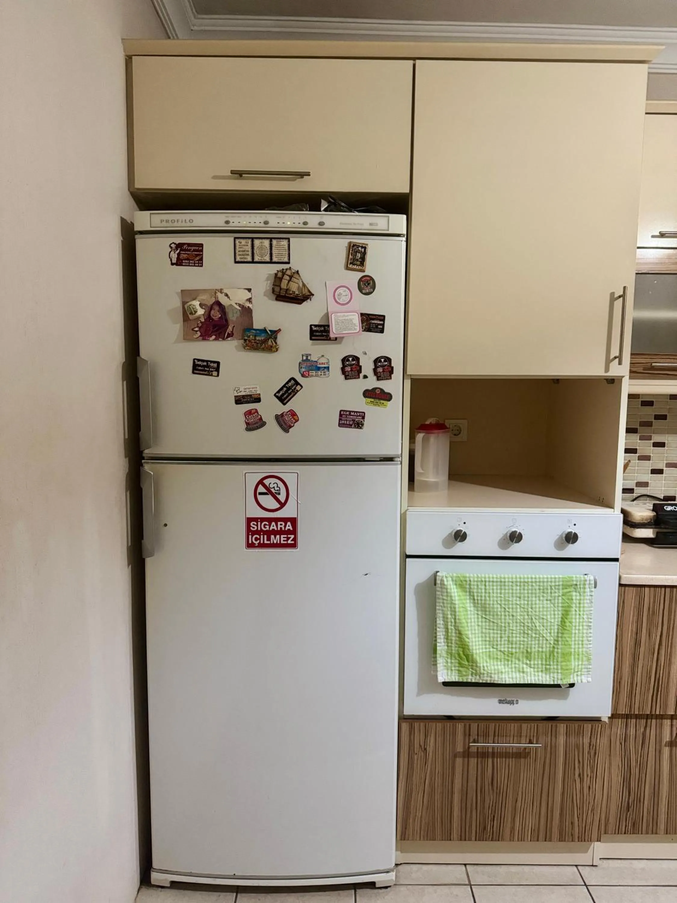 Kitchen or kitchenette in Villa Balım