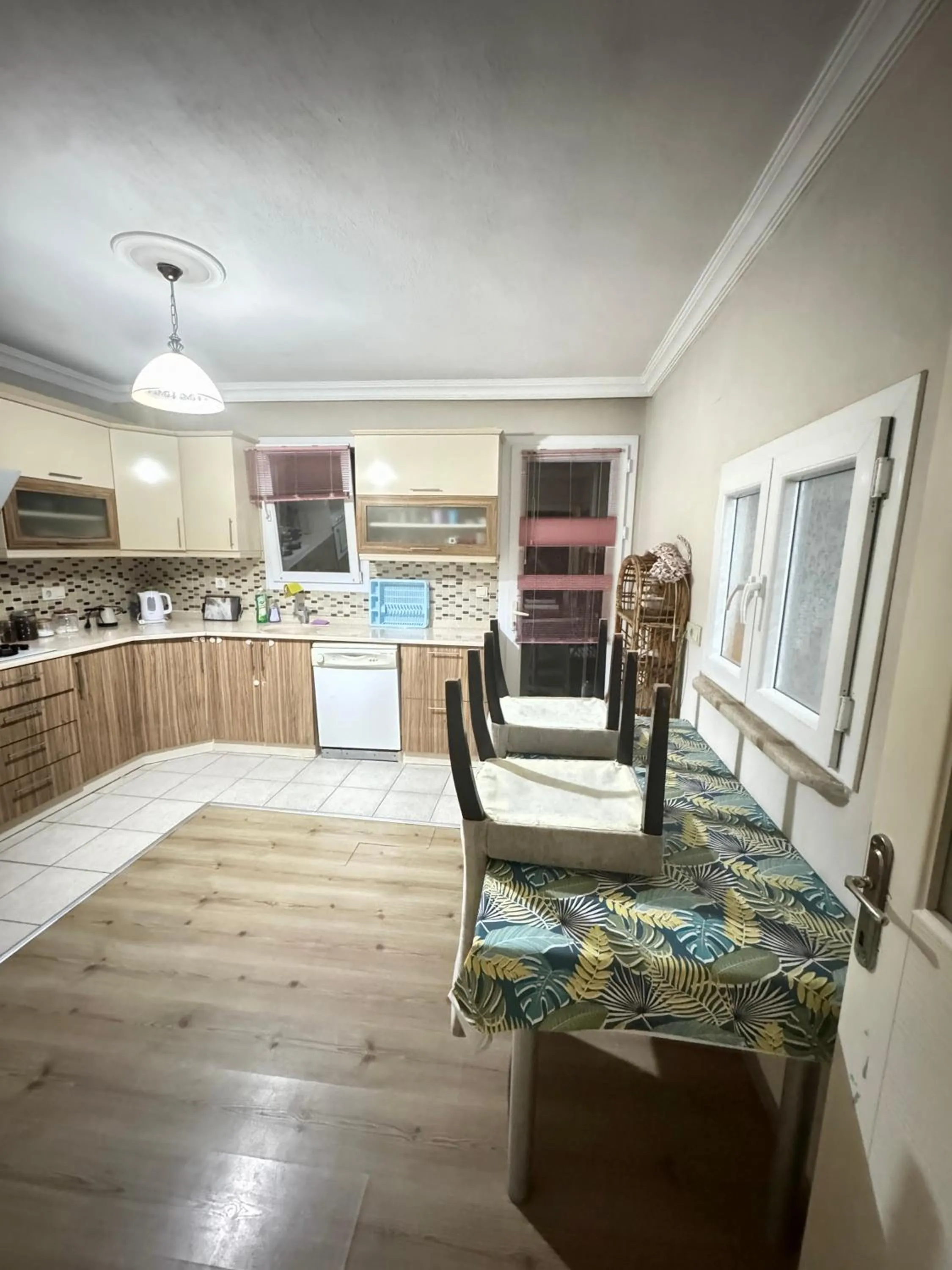 Kitchen or kitchenette in Villa Balım