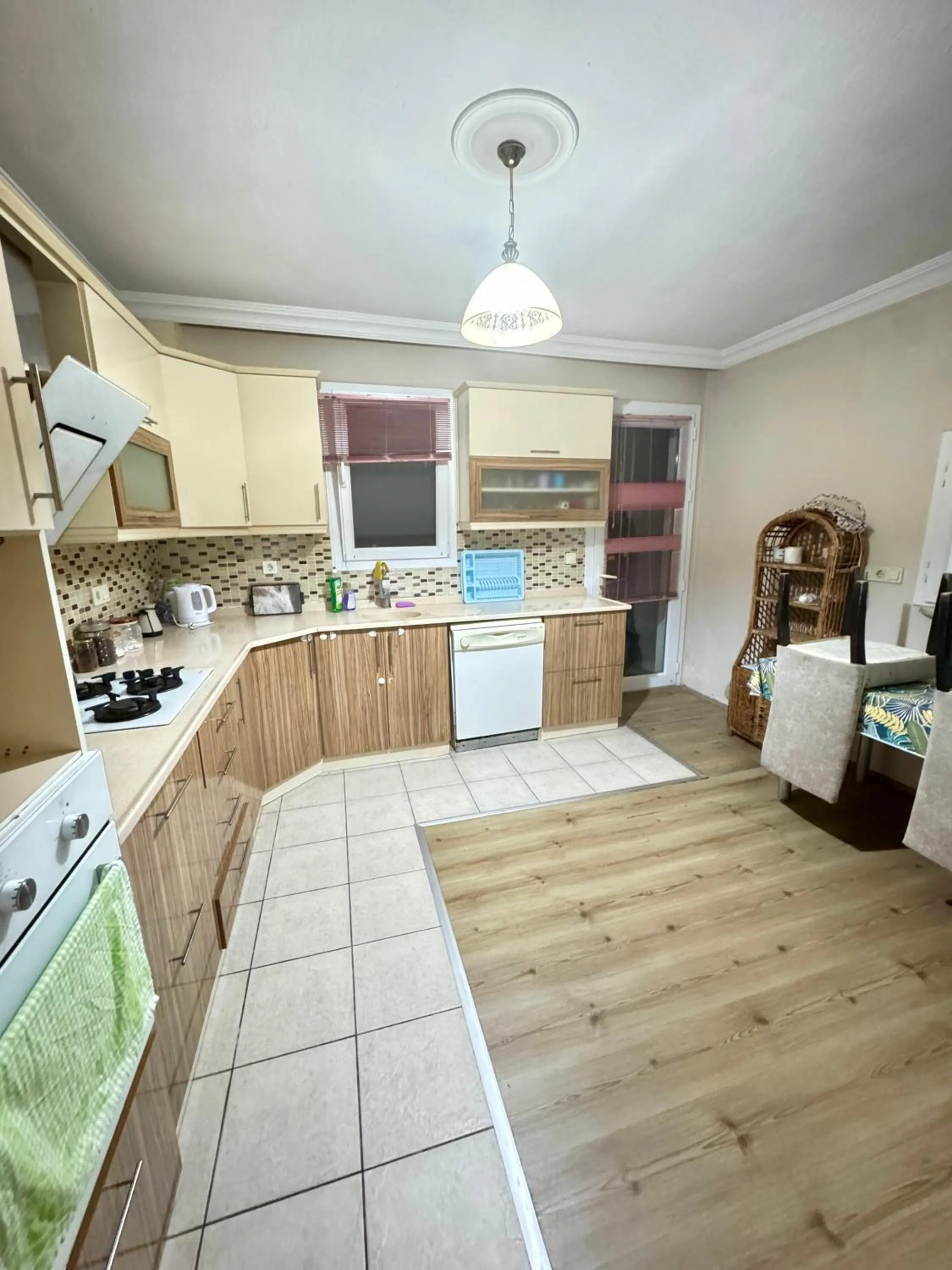 Kitchen or kitchenette in Villa Balım