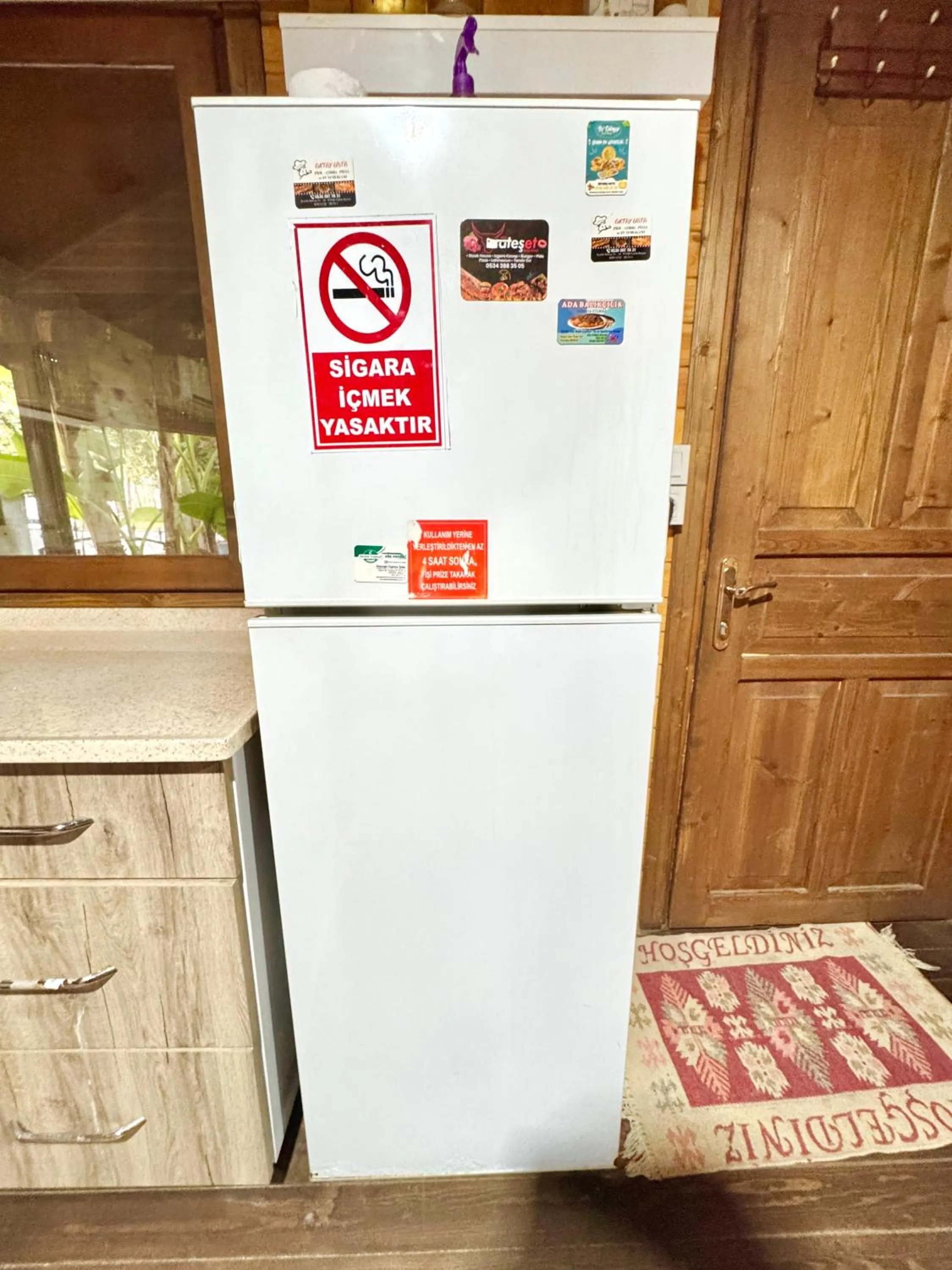 Kitchen or kitchenette in Villa Balım