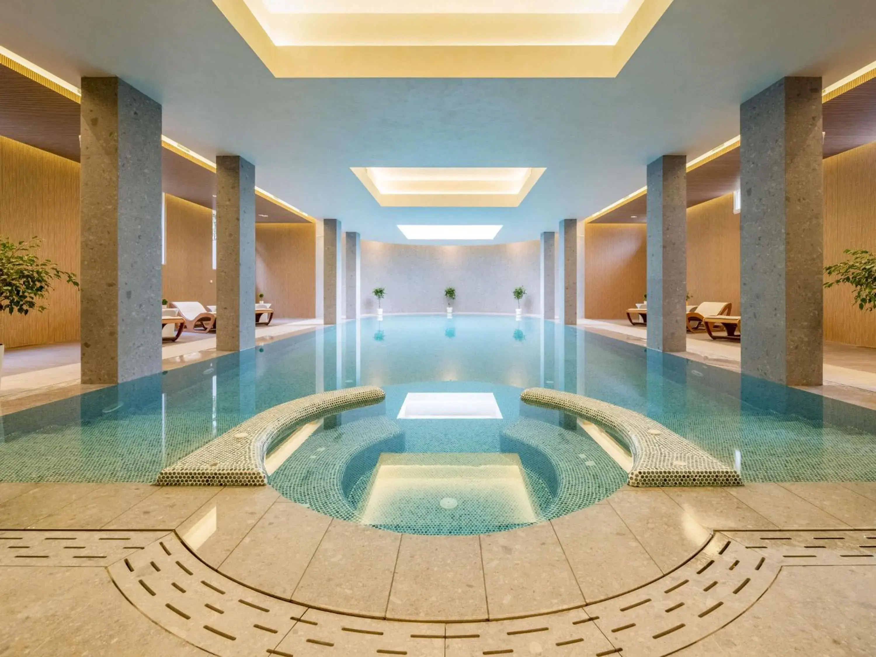 Pool view in Maison Sofia - MGallery Pool view in Maison Sofia - MGallery