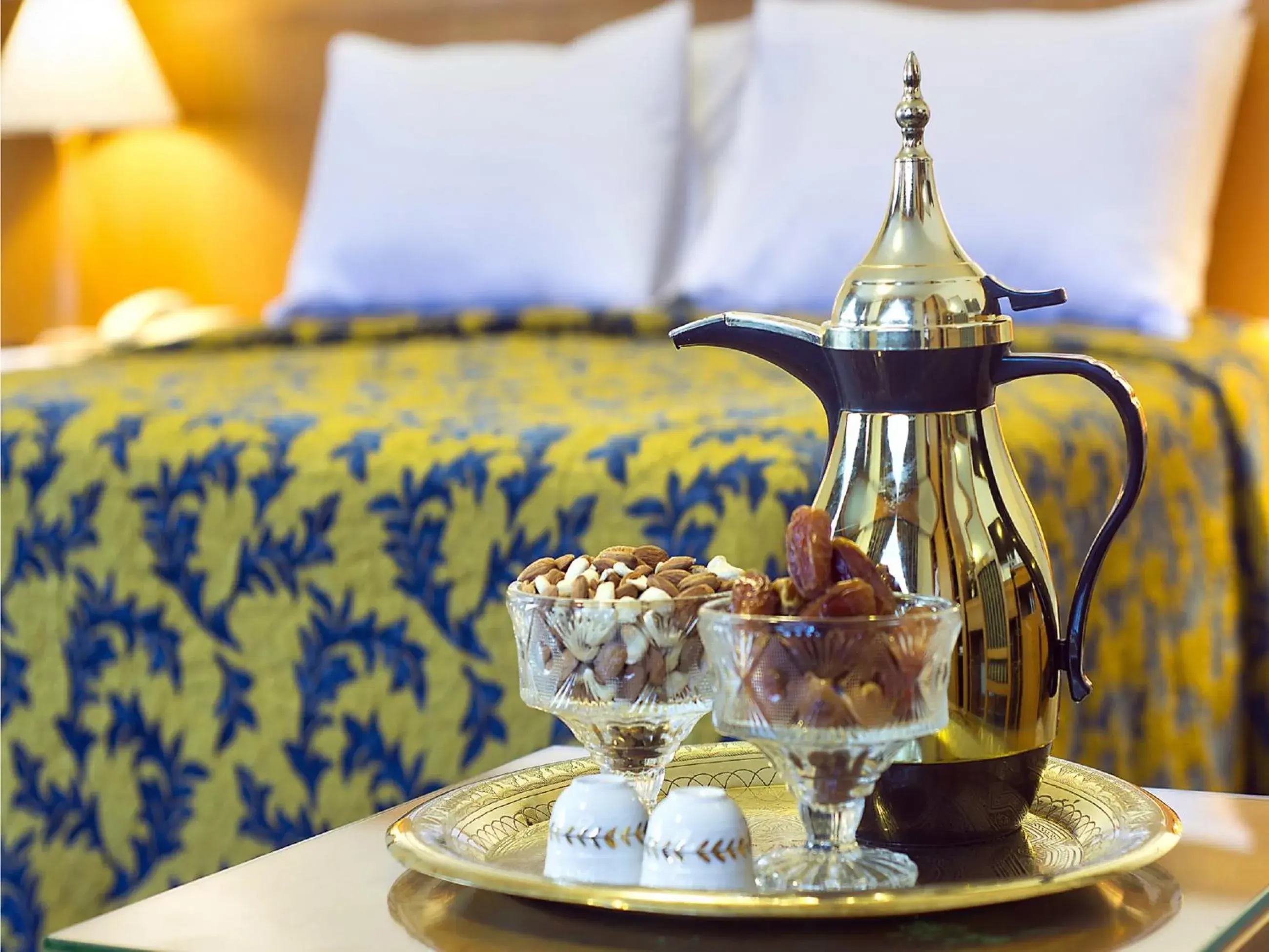 Food and drinks, Bed in Elaf Ajyad Hotel Makkah Food and drinks, Bed in Elaf Ajyad Hotel Makkah