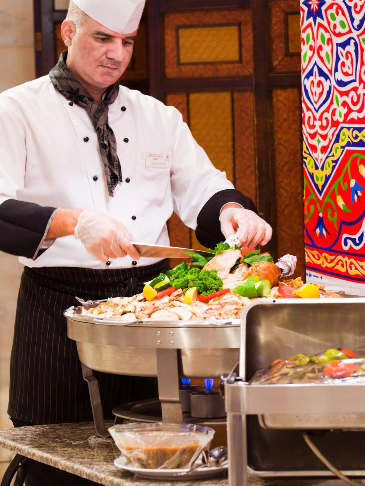 People in Elaf Ajyad Hotel Makkah