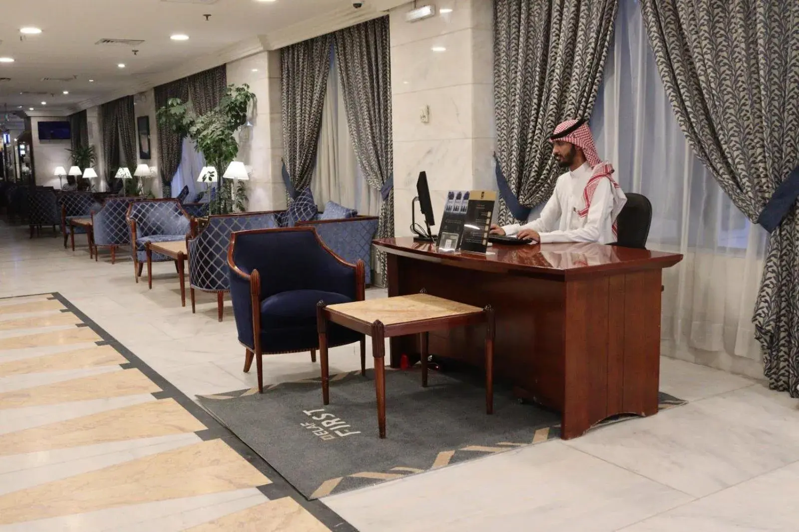Lobby or reception in Elaf Ajyad Hotel Makkah Lobby or reception in Elaf Ajyad Hotel Makkah