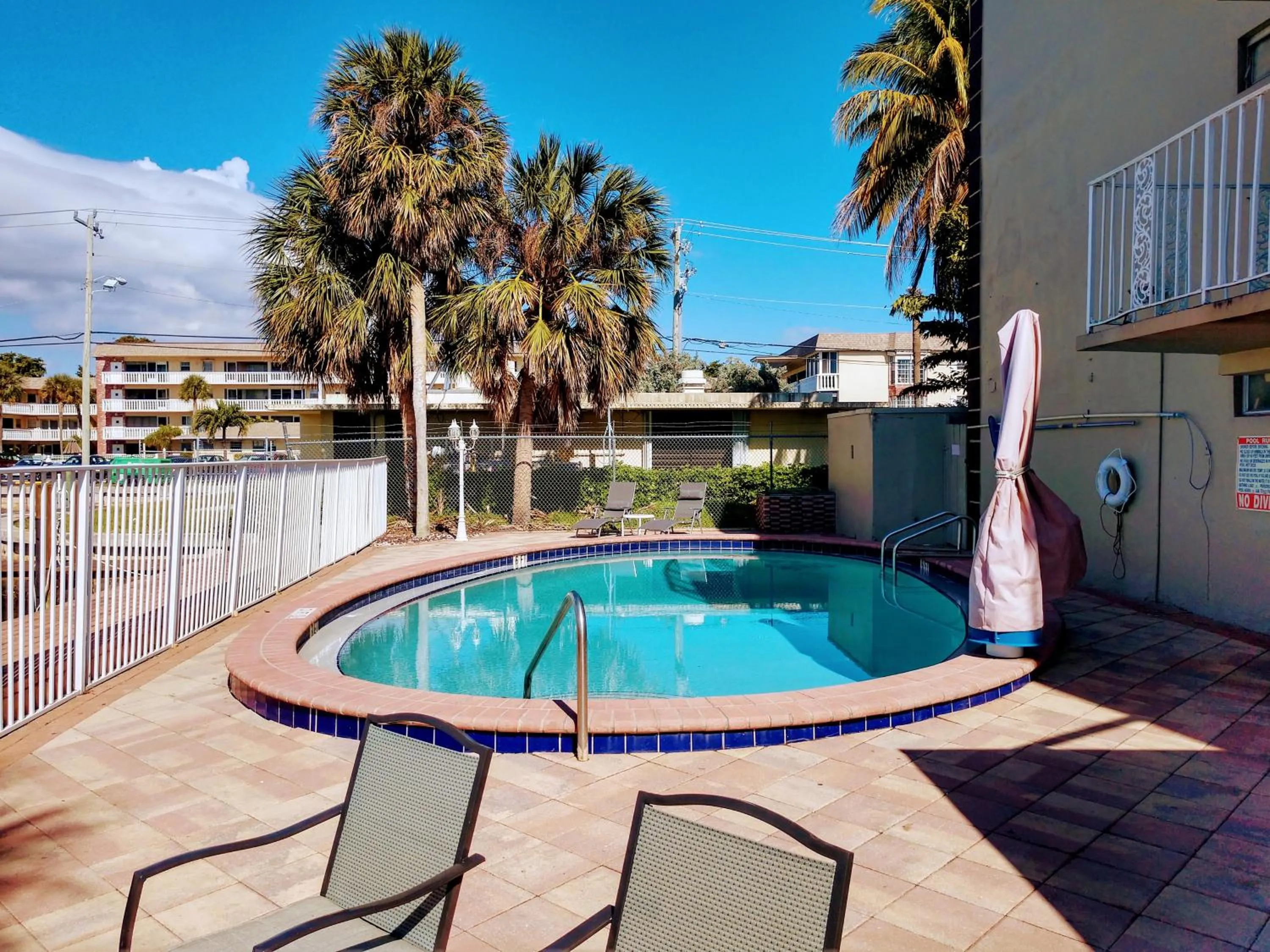 Patio in Executive Economy Lodge