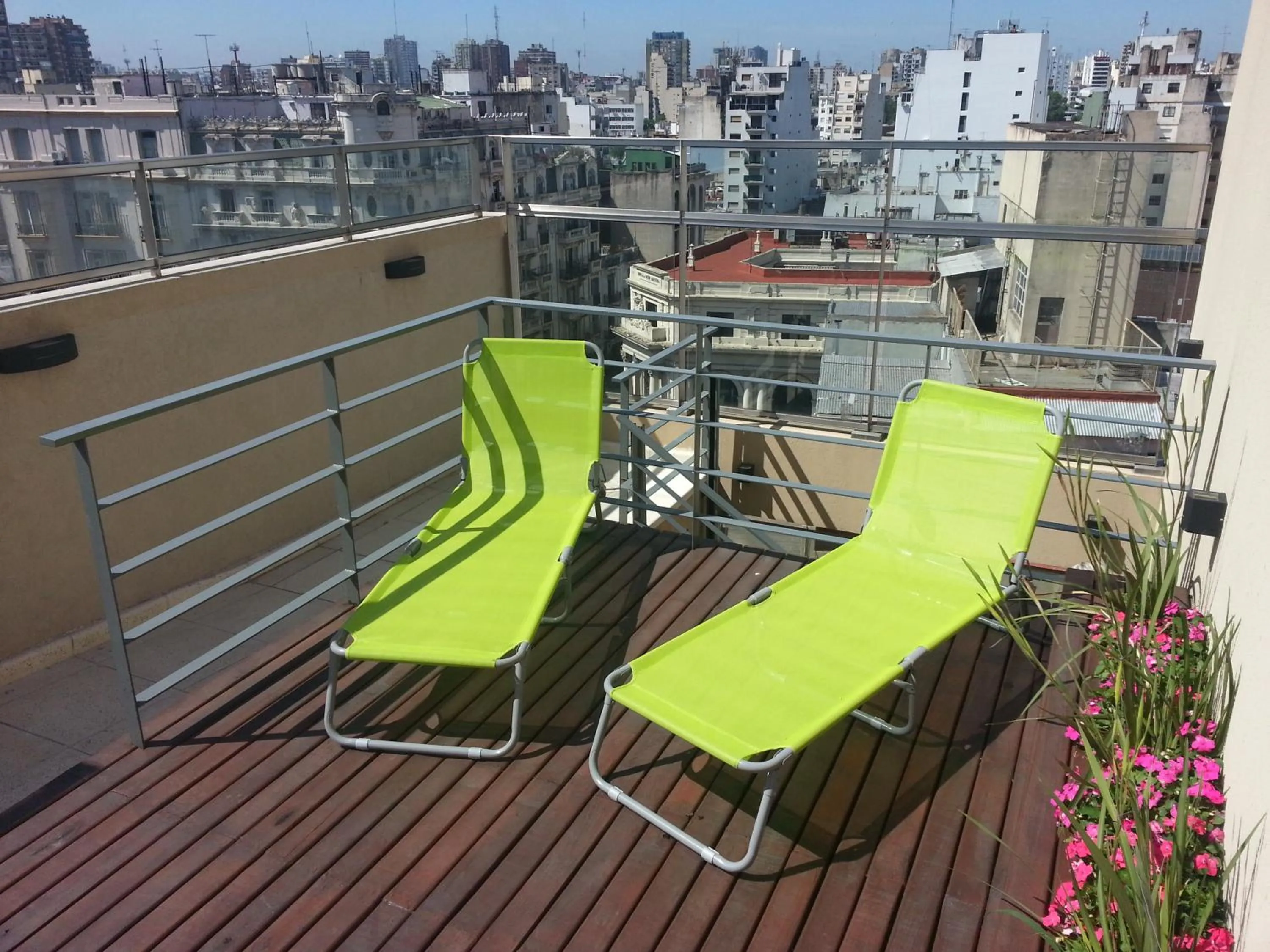 Solarium in Hotel Nontue Abasto Buenos Aires