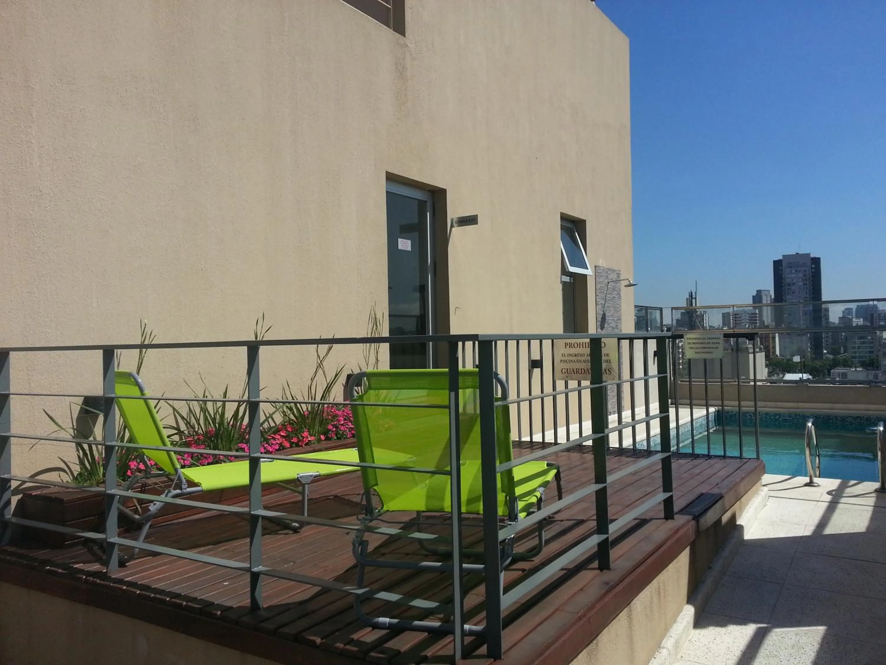 Solarium in Hotel Nontue Abasto Buenos Aires