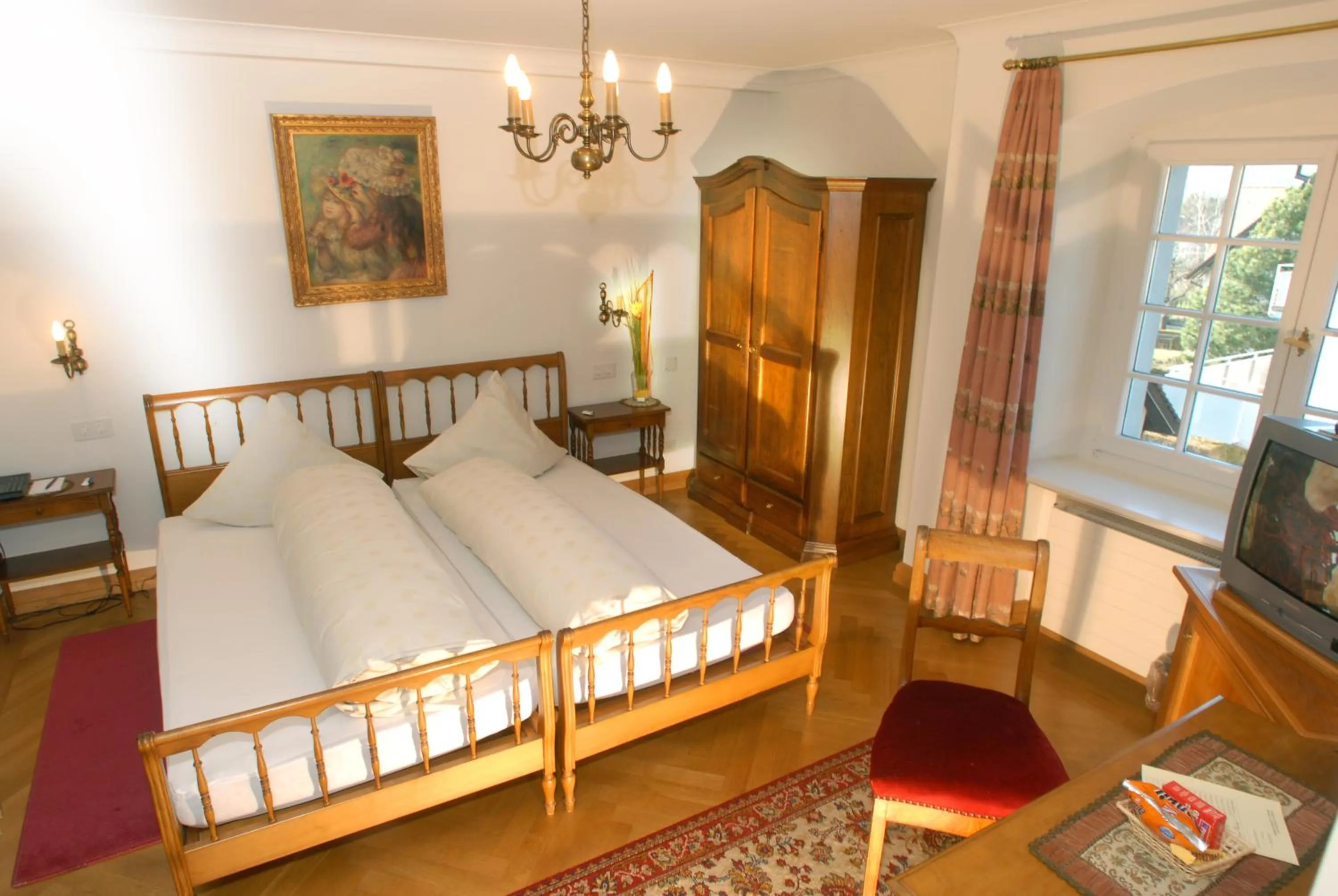 Photo of the whole room, Bed in Hotel Gasthof Löwen