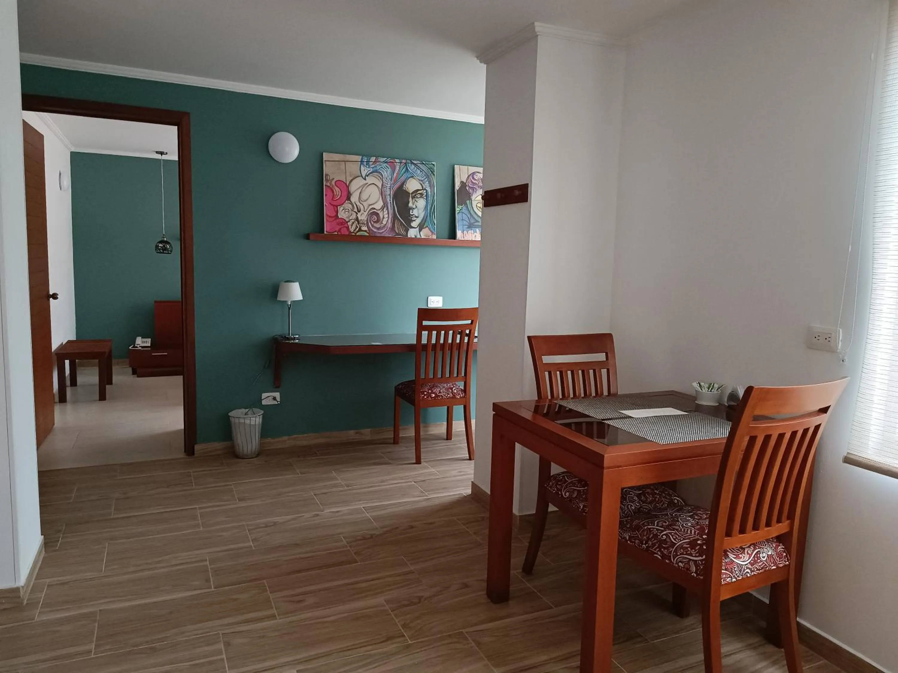 Seating area in Hotel Boutique Confort Suites