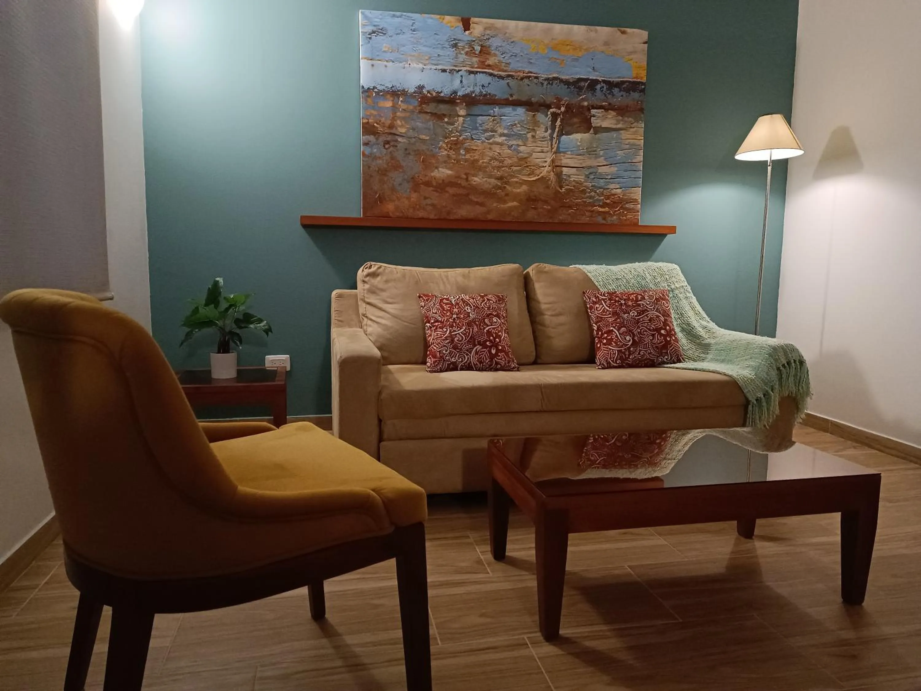 Living room in Hotel Boutique Confort Suites