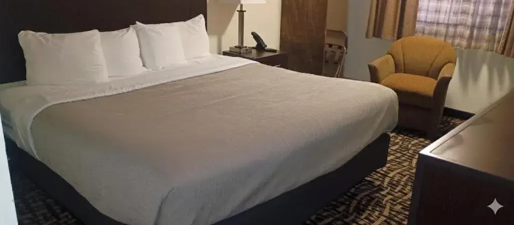 Bed in Quality Inn Lamar Bed in Quality Inn Lamar