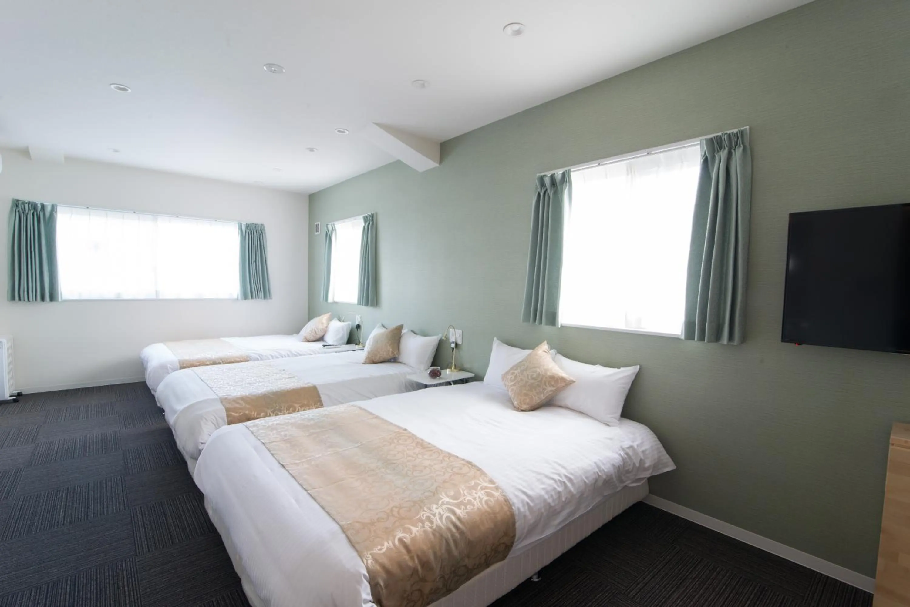 Bed in ETAVIA Yufuinekimae