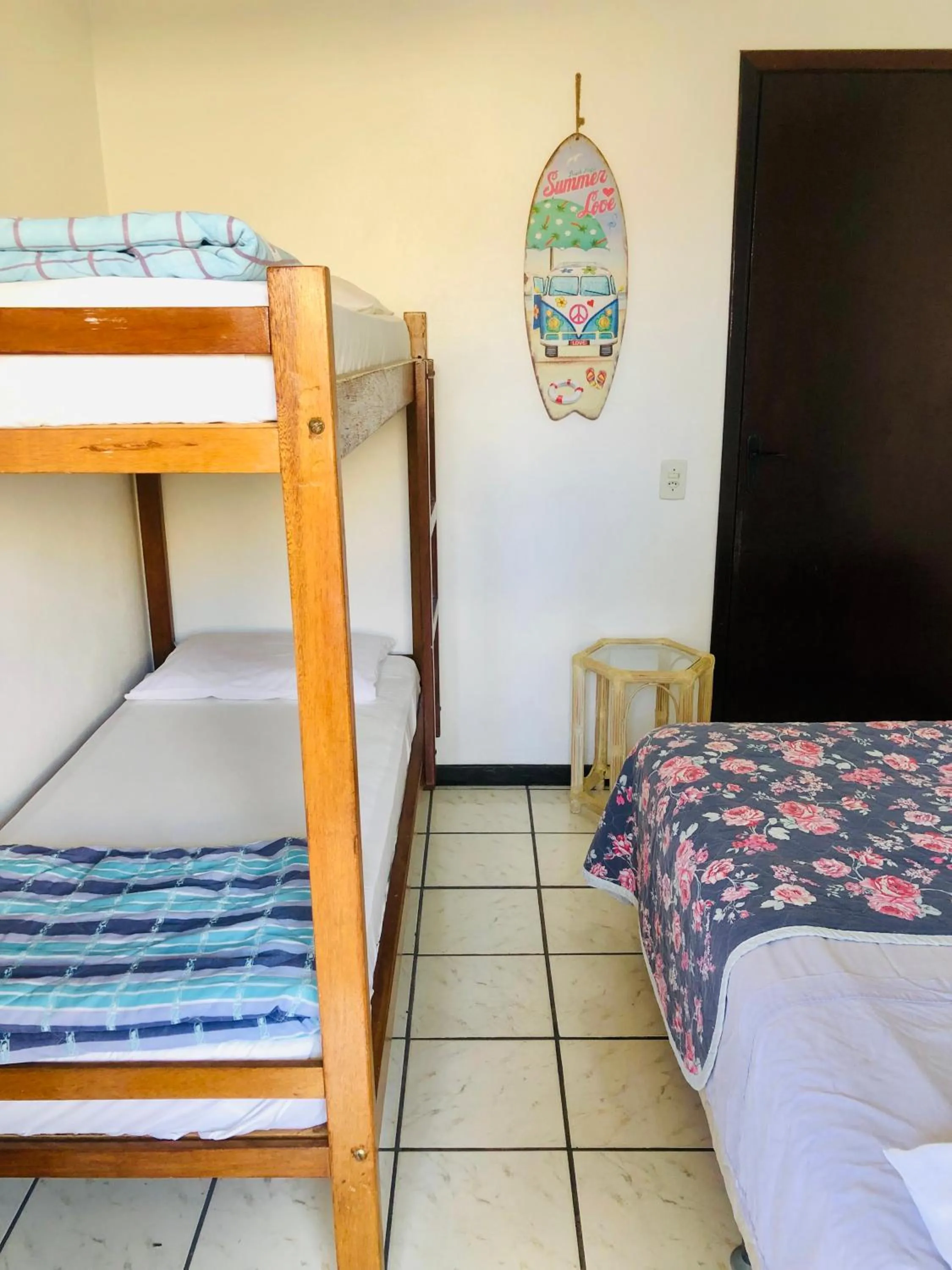 Bed in Quatro Ilhas Beach Hostel